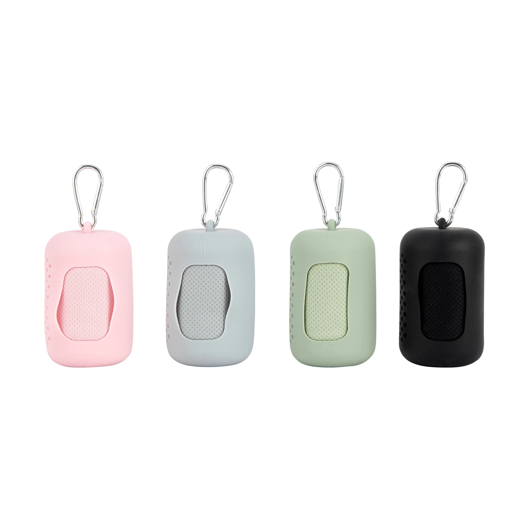 1 2 Pack Gym Towel and Holder - Assorted, 1 of 7