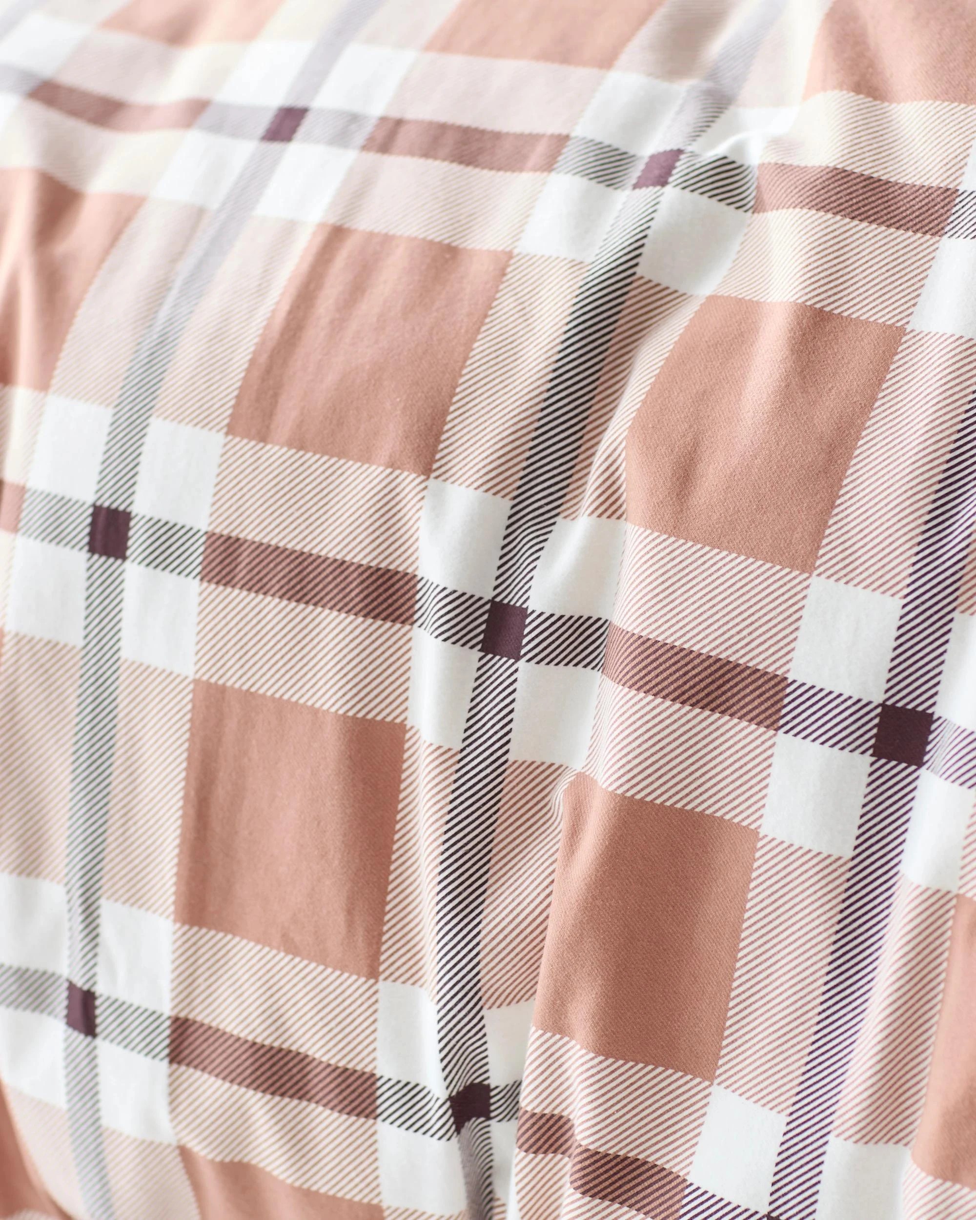 4 Target Percy Flannelette Quilt Cover Set - Single Bed - Brown, 4 of 10