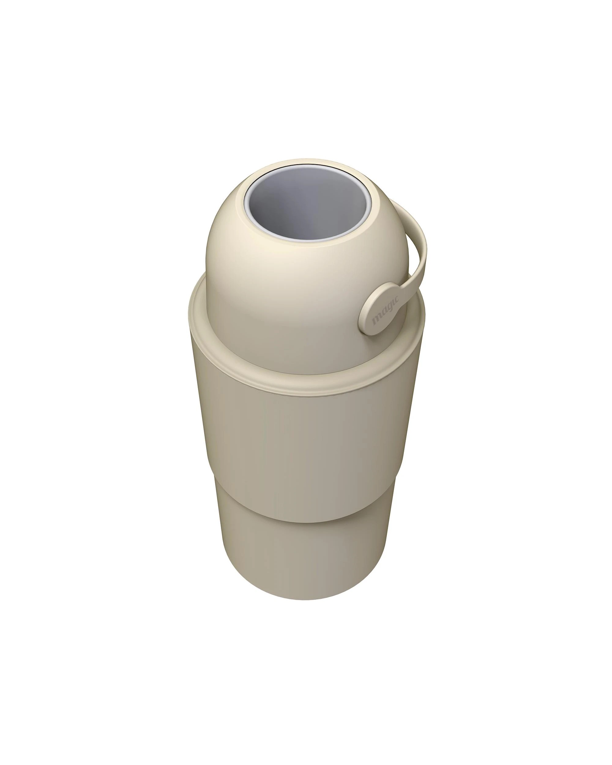 2 Magic Heka L - Telescopic Nappy Bin - Beige, 2 of 2