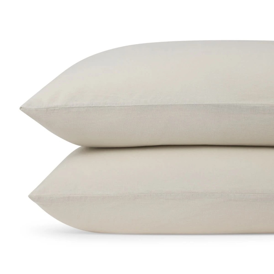 2 Cotton Linen Sheet Set - King Bed, Natural, 2 of 7