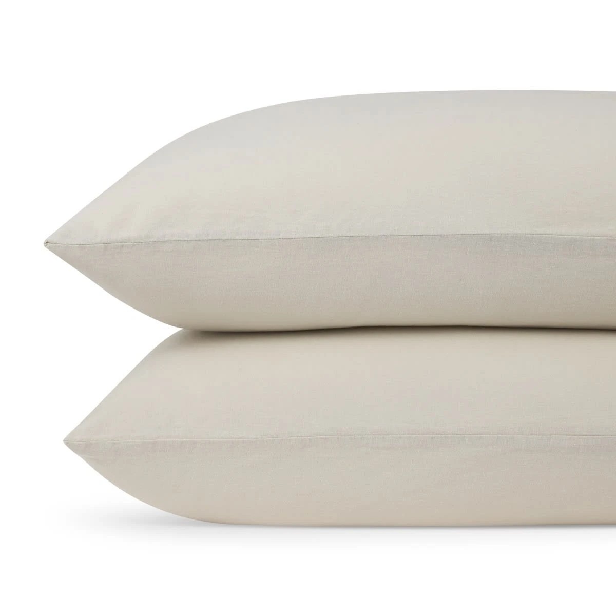 2 Cotton Linen Sheet Set - King Bed, Natural, 2 of 7