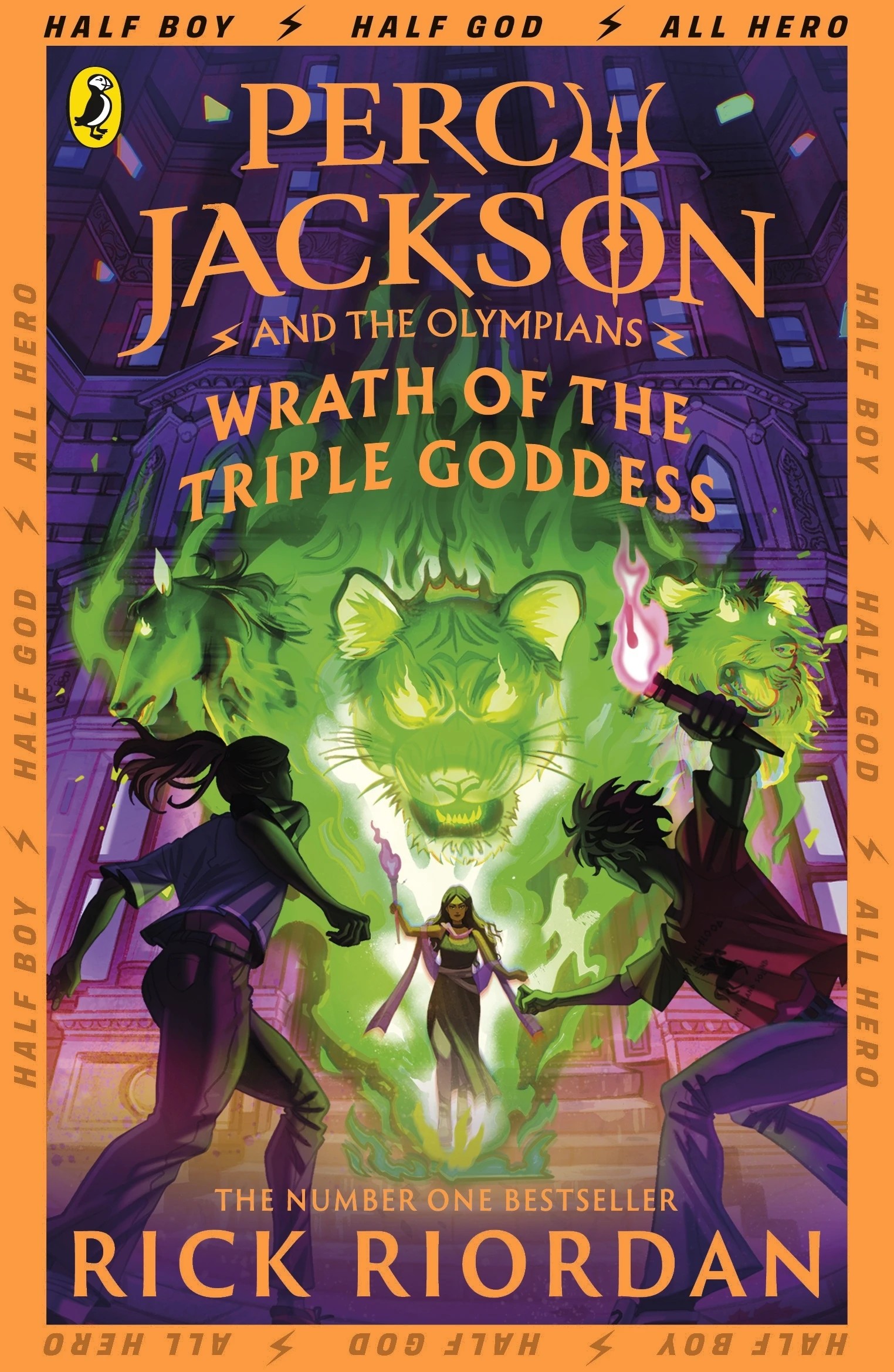 1 Percy Jackson and the Olympians: Wrath of the Triple Goddess by Rick Riordan - Book