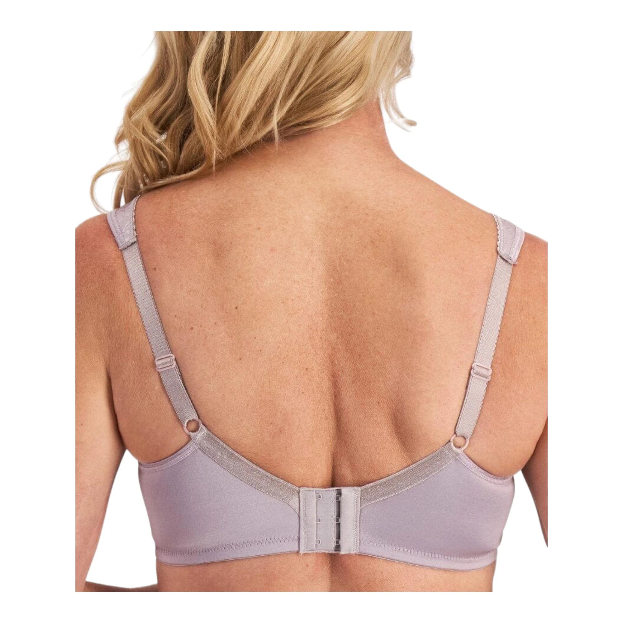 5 Playtex 2 Pack 18 Hour Ultimate Lift & Support Wirefree Bra Pearl & Crystal Grey PEARL/CRYSTAL GREY, 5 of 5