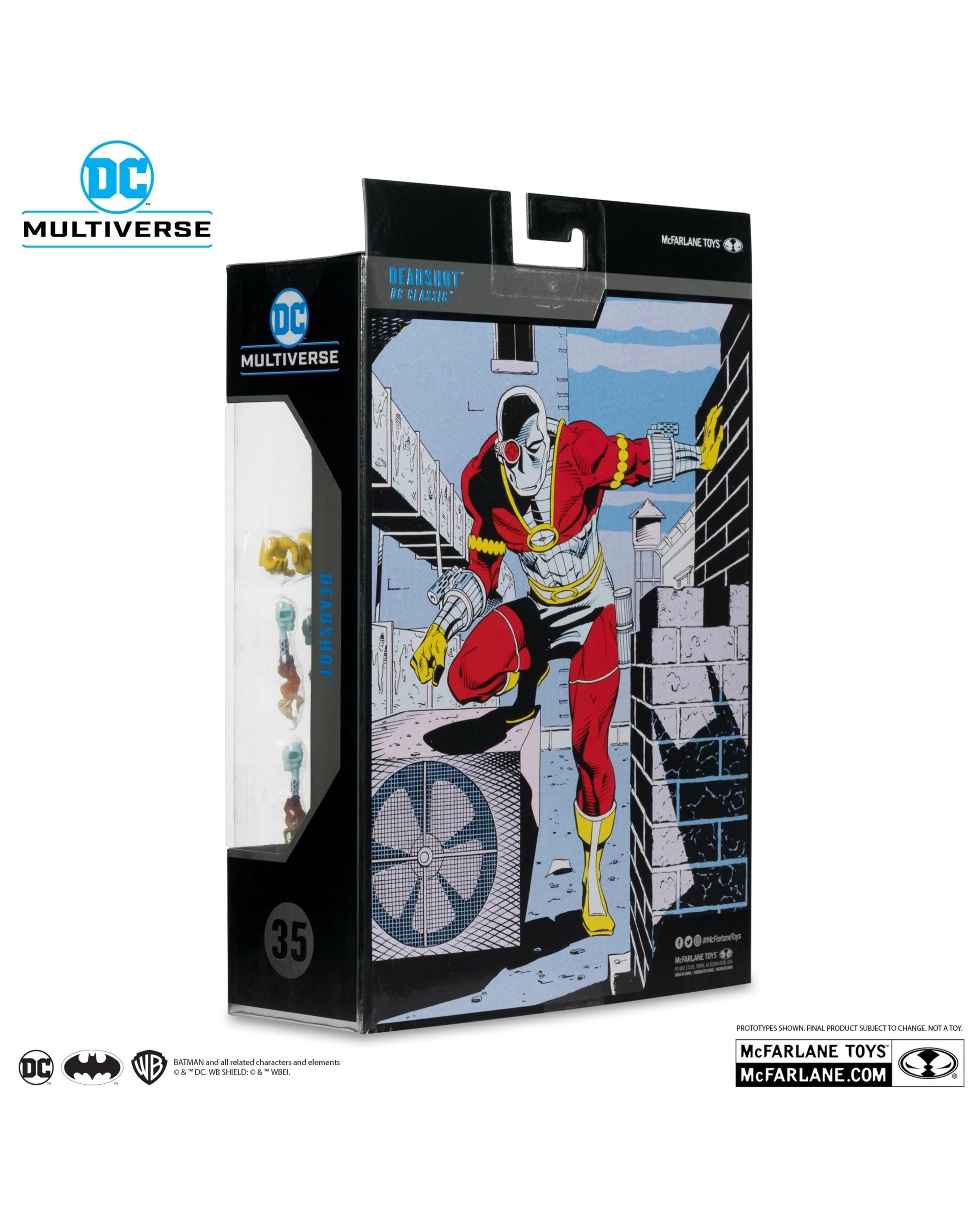 10 DC Multiverse Collector Edition #35 DC Classic Deadshot 7 inch Action Figure, 10 of 10