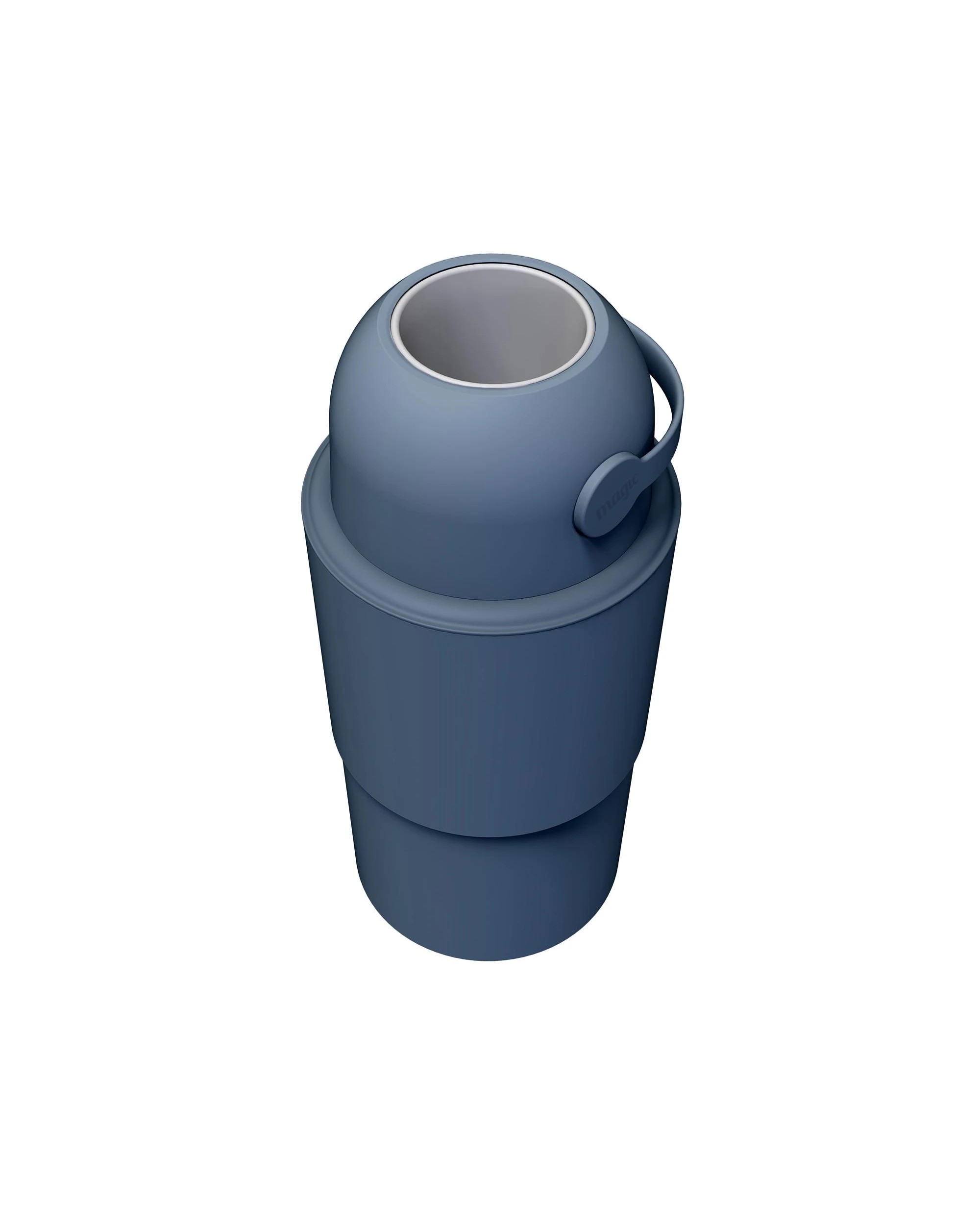 2 Magic Heka L - Telescopic Nappy Bin - Pigeon Blue, 2 of 2