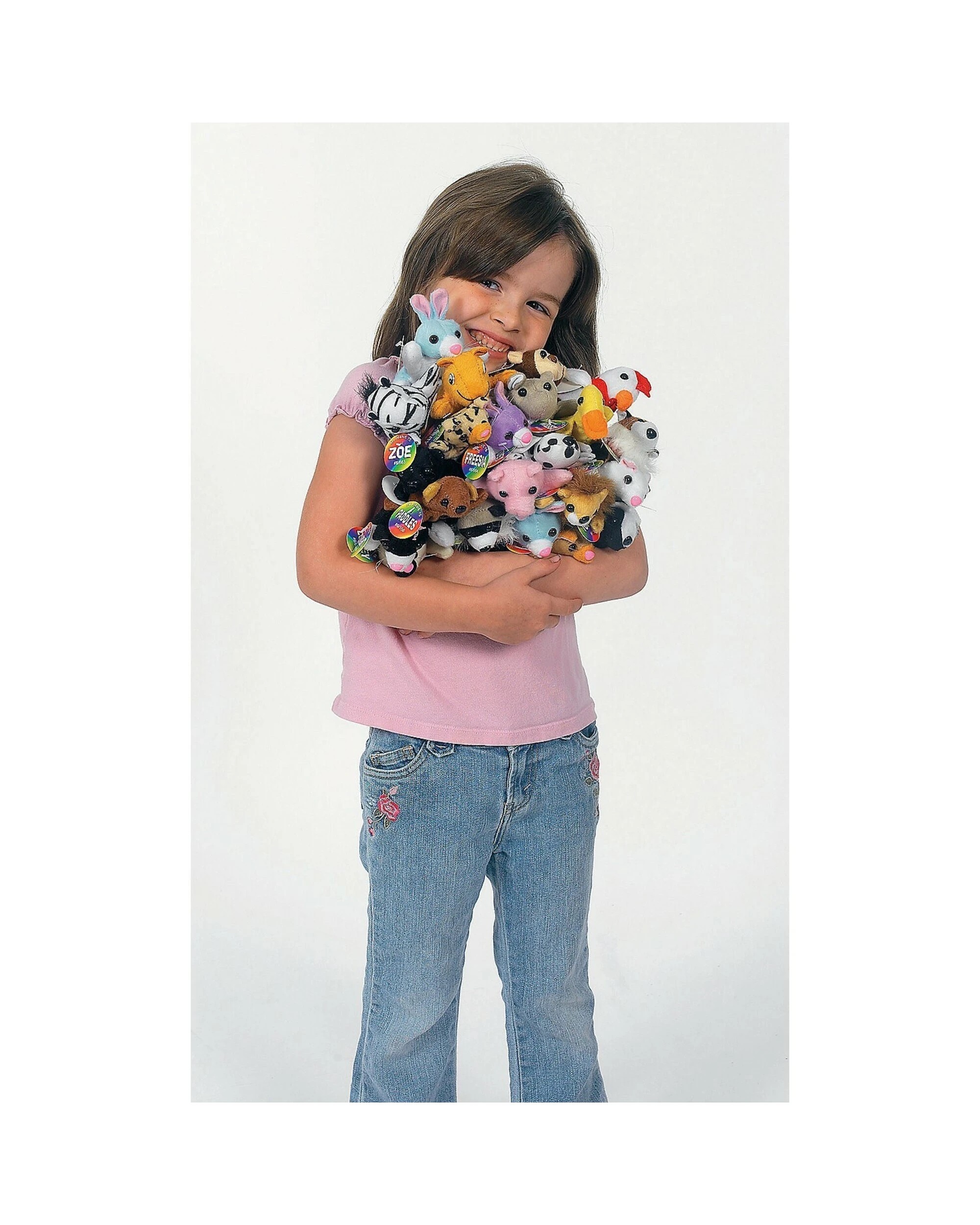 2 Partyrama Mini Plush Animals Bulk Pack of 50, 2 of 2