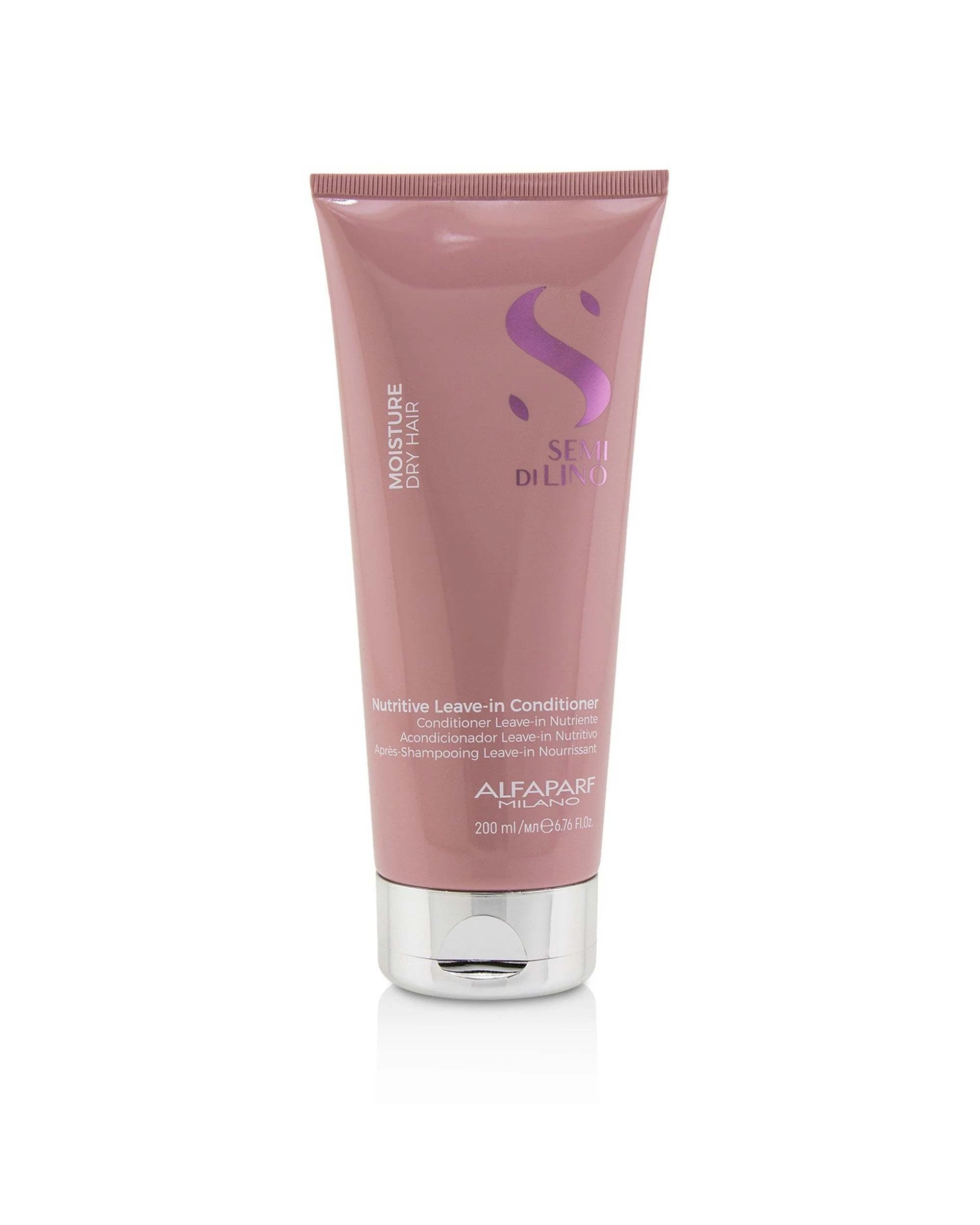3 AlfaParf Semi Di Lino Moisture Nutritive Leave-in Conditioner (Dry Hair) 1000ml/33.8oz, 3 of 4