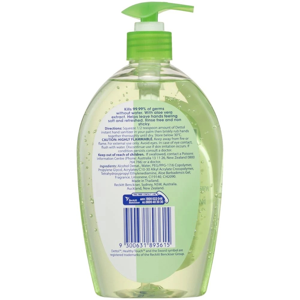 2 Dettol Instant Hand Sanitiser Pump 500mL, 2 of 2