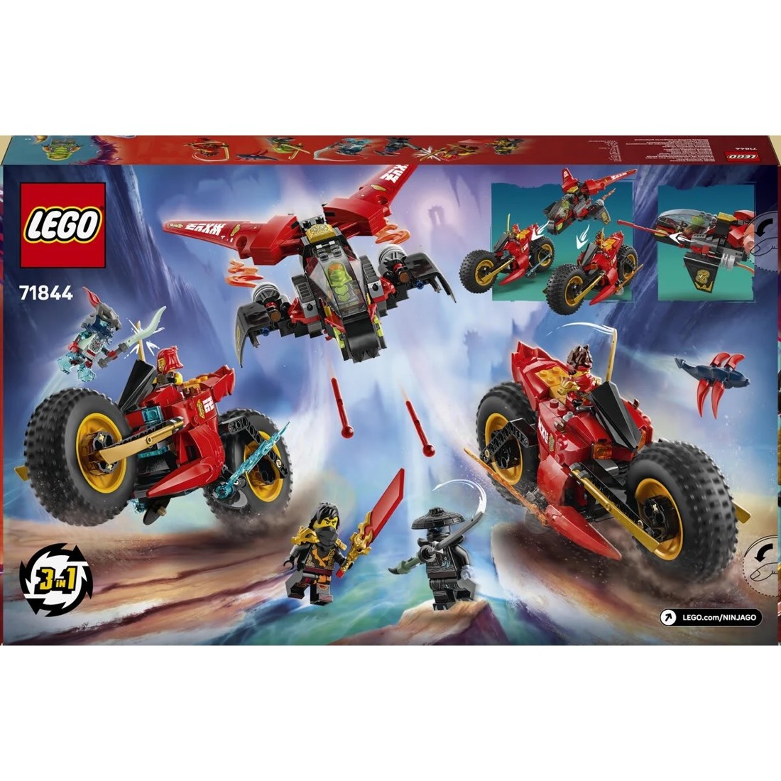 8 LEGO NINJAGO Ninja Combat Vehicle 71844, 8 of 8