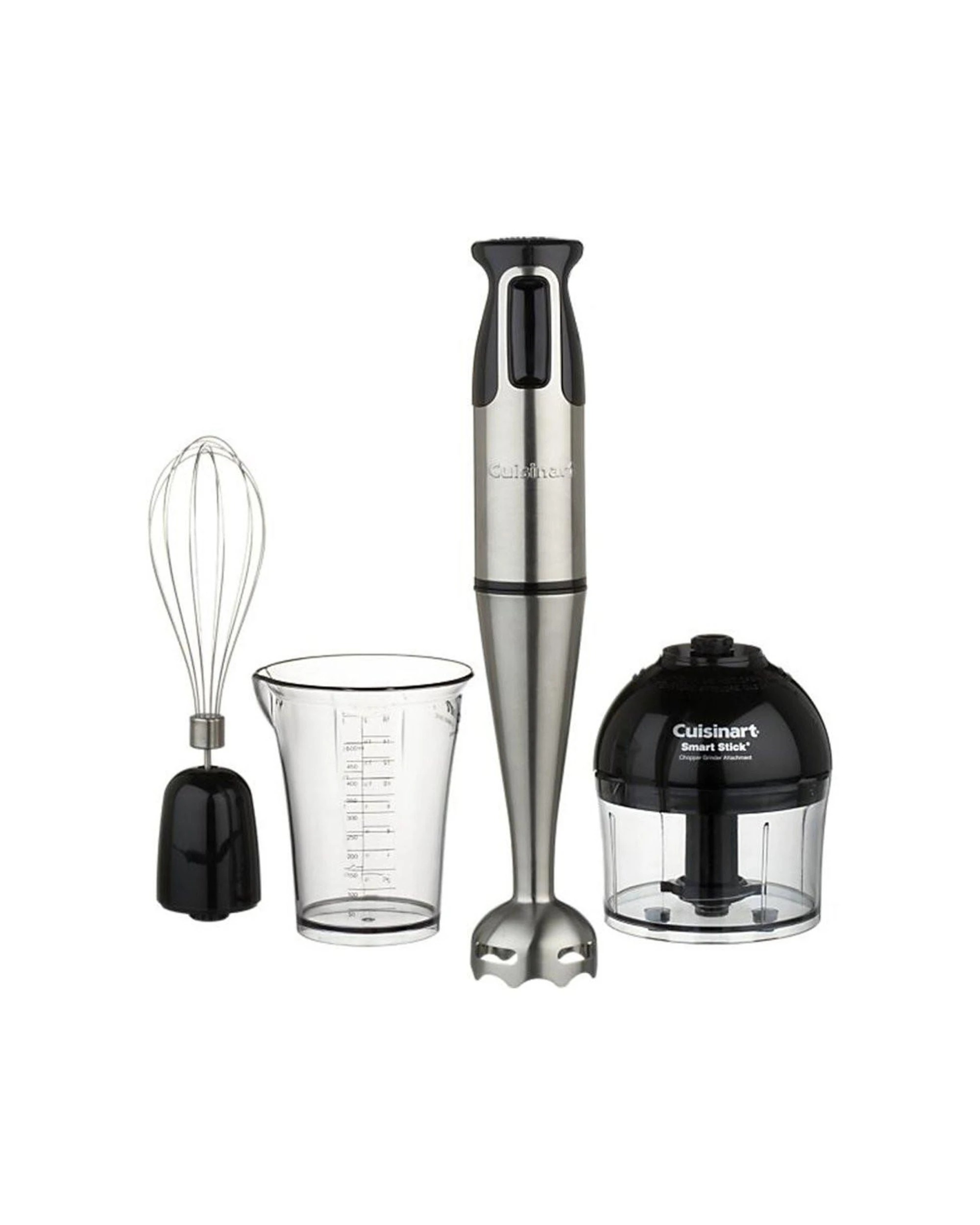 1 Cuisinart Stick Blender Stainless Steel Kitchen Tool With Accessory Set - Black, 1 of 1