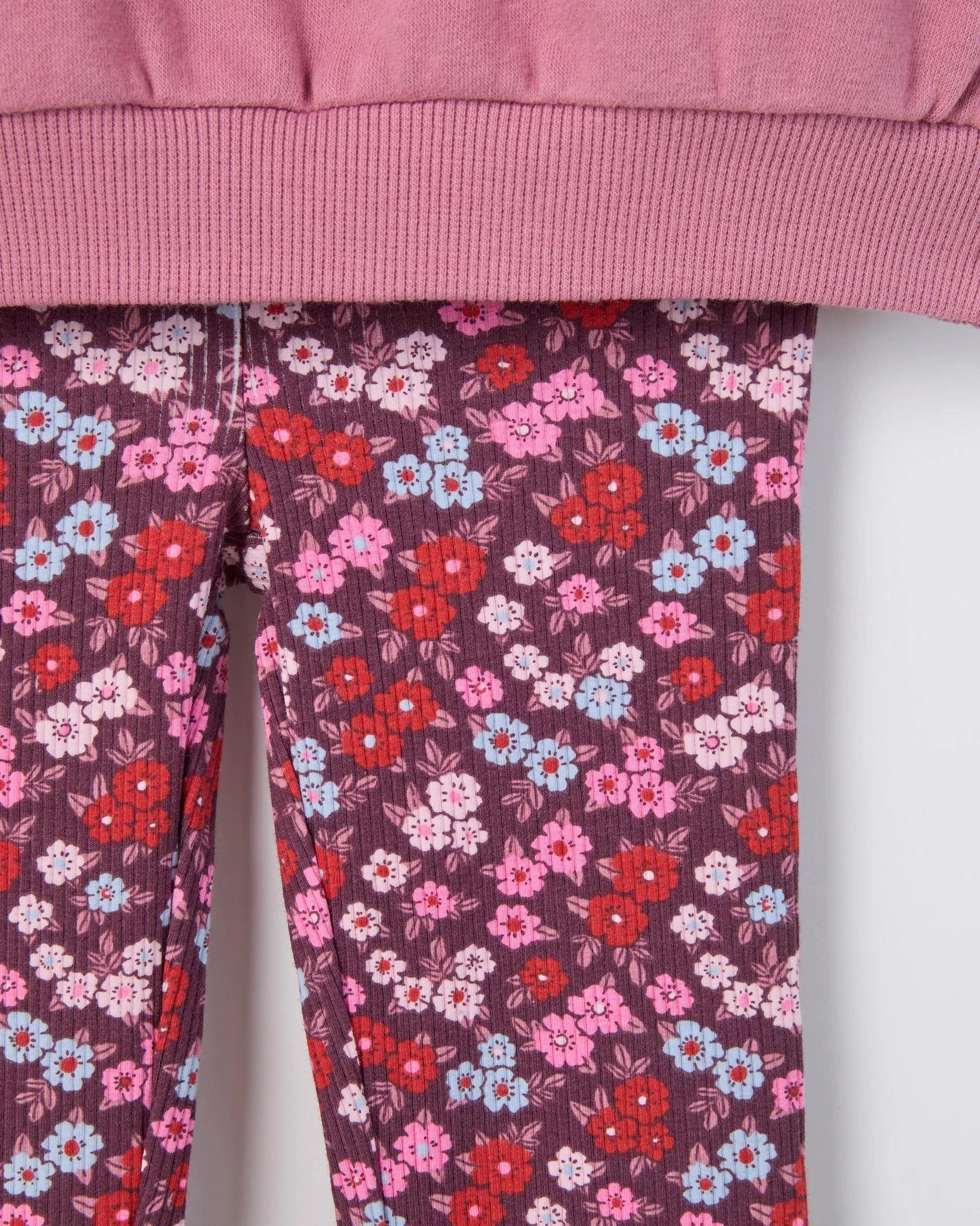 8 Disney Toy Story Australian Cotton Blend Fleece Top and Leggings Set PINK, 8 of 8