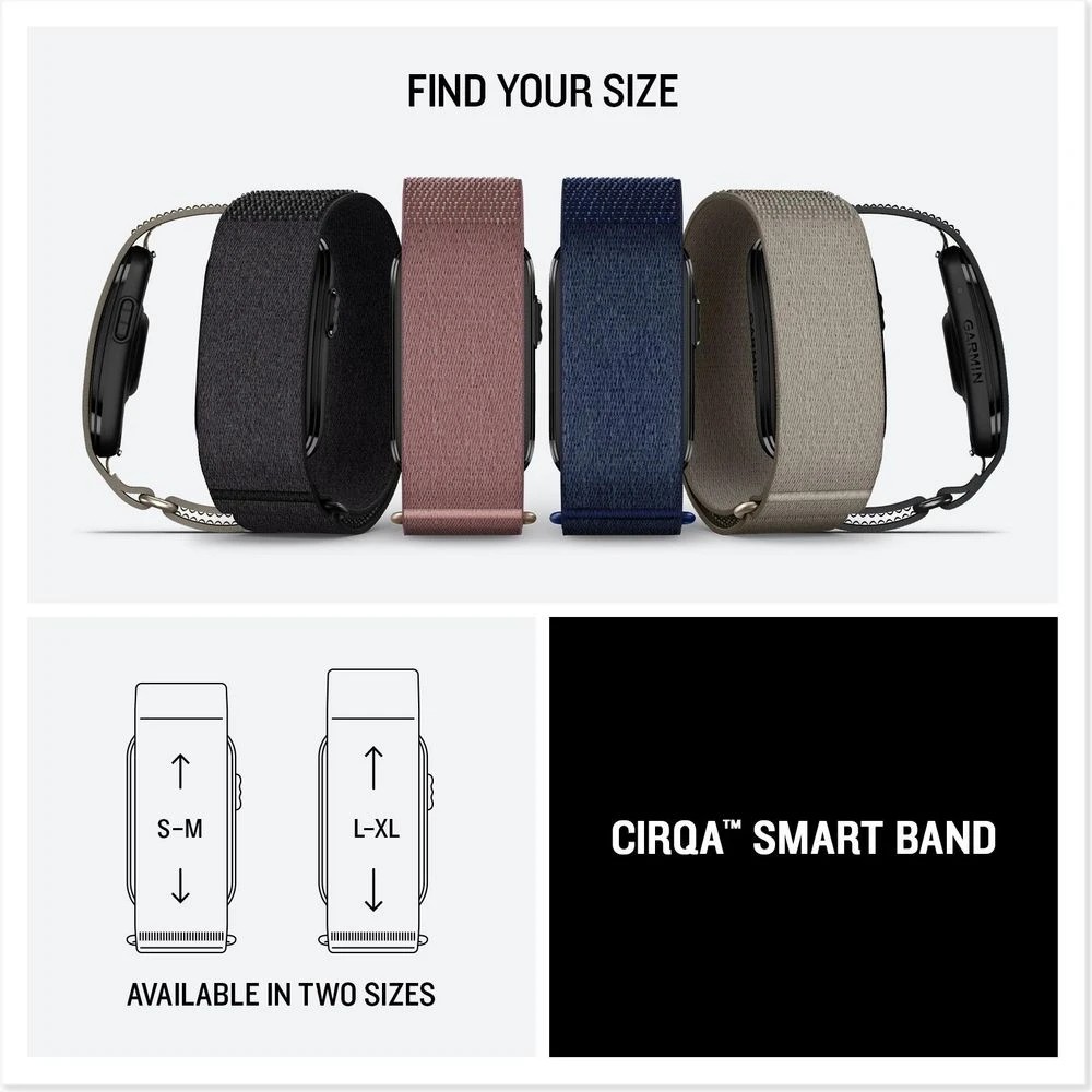 7 Garmin Cirqa Smart Band S-M French Grey, 7 of 7