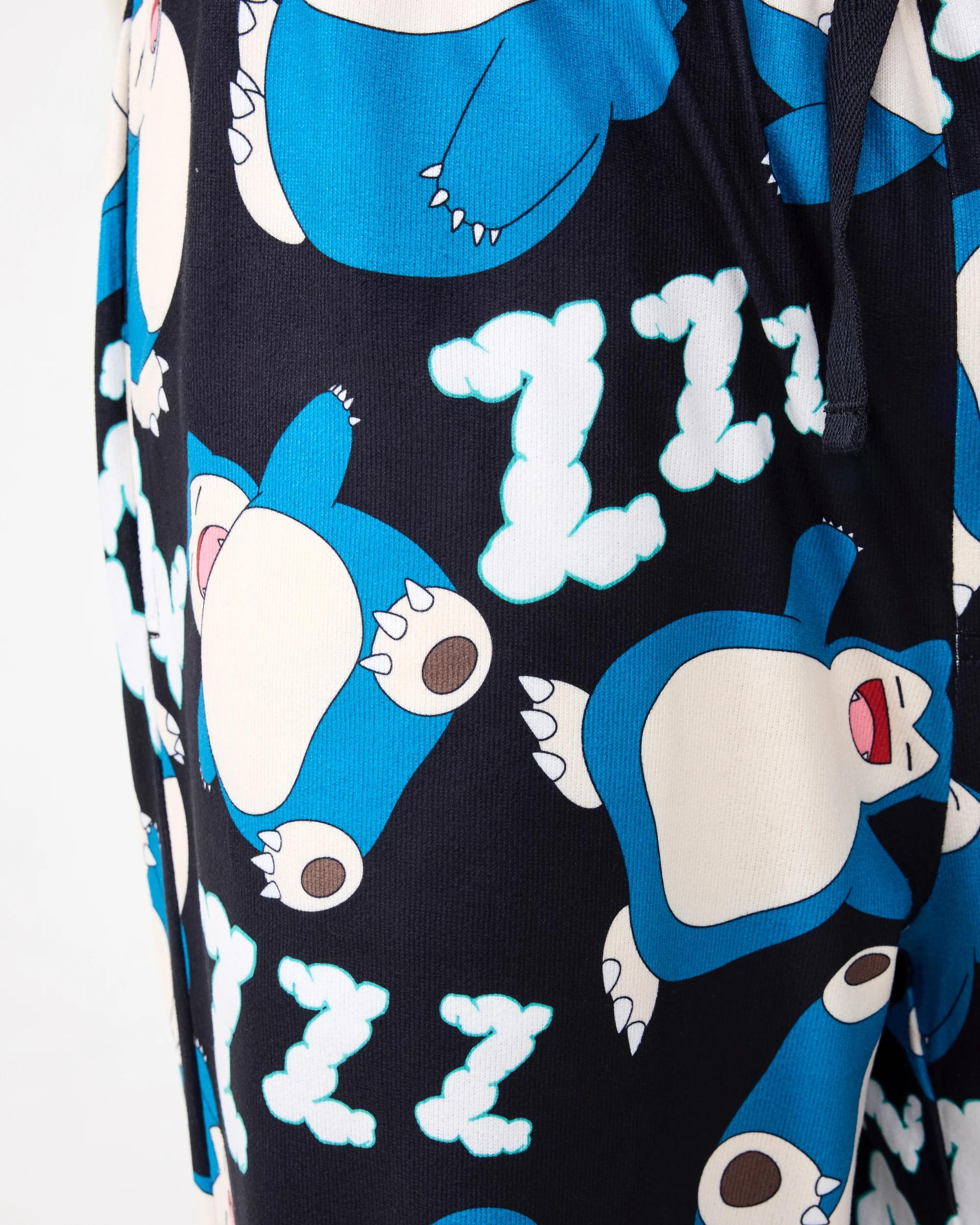 8 Snorlax License Short Sleeve Pyjama Set Snorlax, 8 of 8