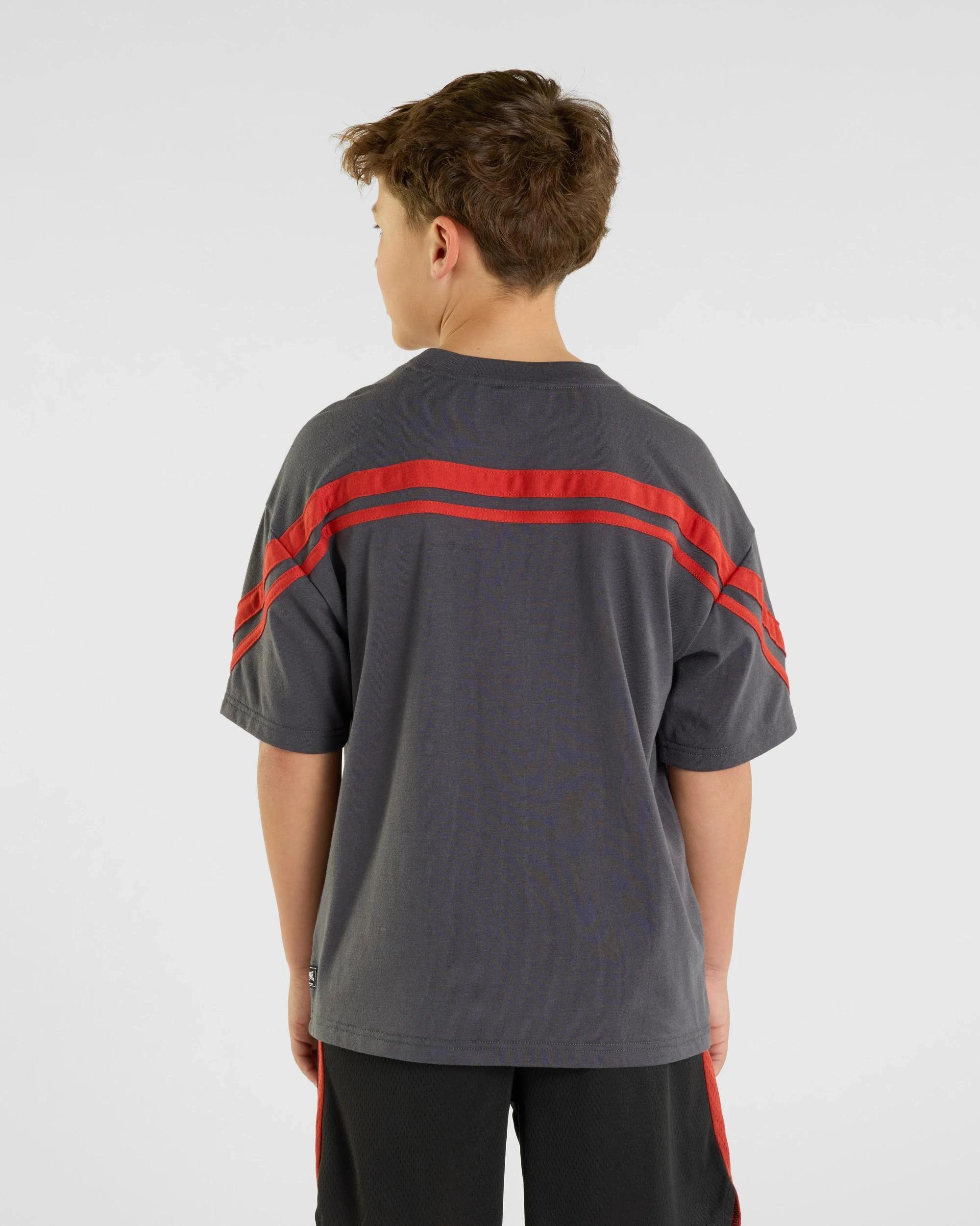 2 Keyline Short Sleeve T-Shirt Bind - Lonsdale London - Gunmetal GUNMETAL, 2 of 3