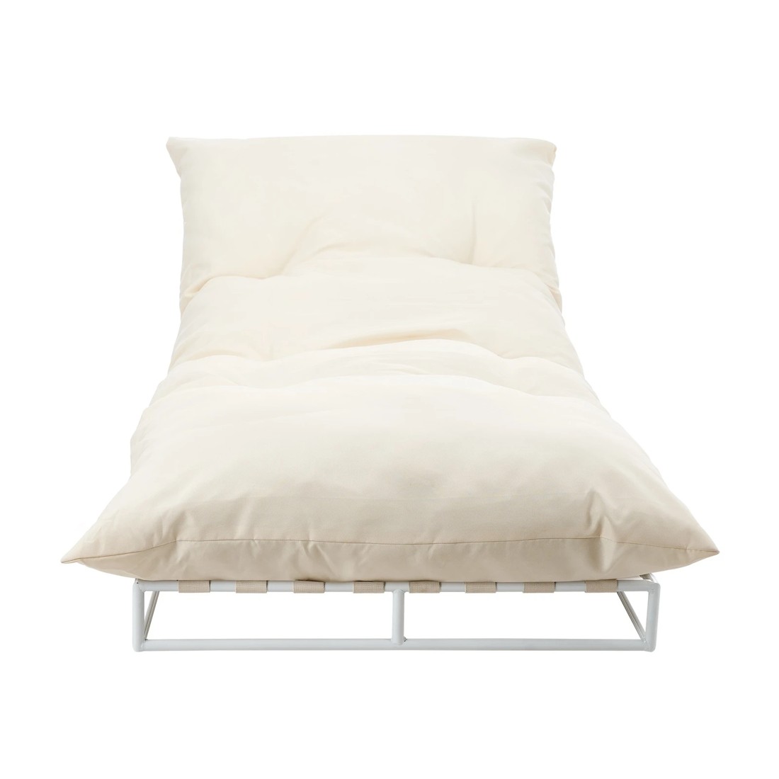 6 Livsip Outdoor Sun Lounge Day Bed Patio Garden Chairs
 - Beige, 6 of 9