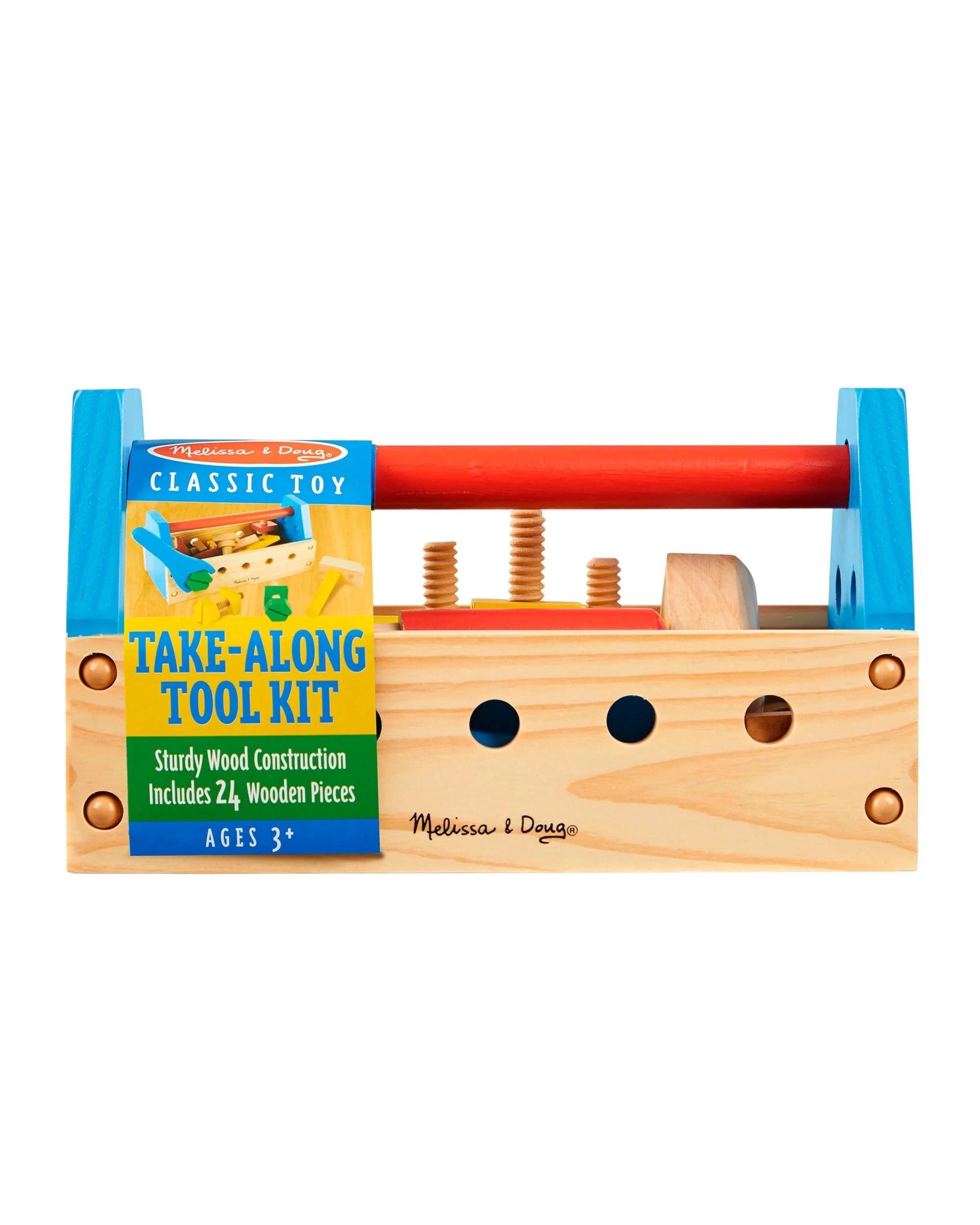 1 Melissa and Doug Take-Along Wooden Tool Kit, 1 of 7