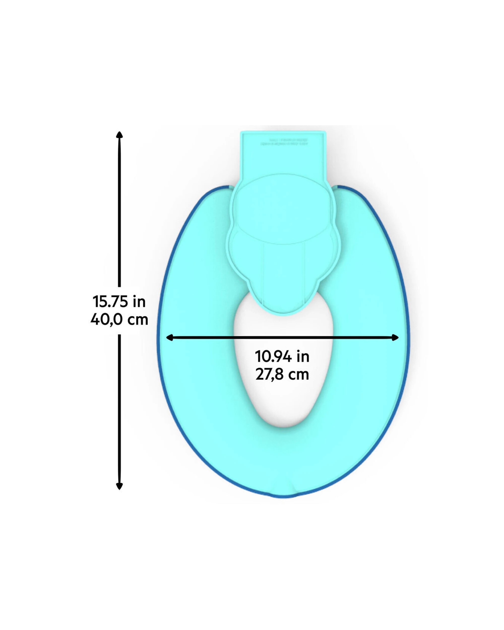 2 Disney Junior Flip And Sit Potty Seat Stitch Kids Toilet Training 18 Months - Blue, 2 of 6