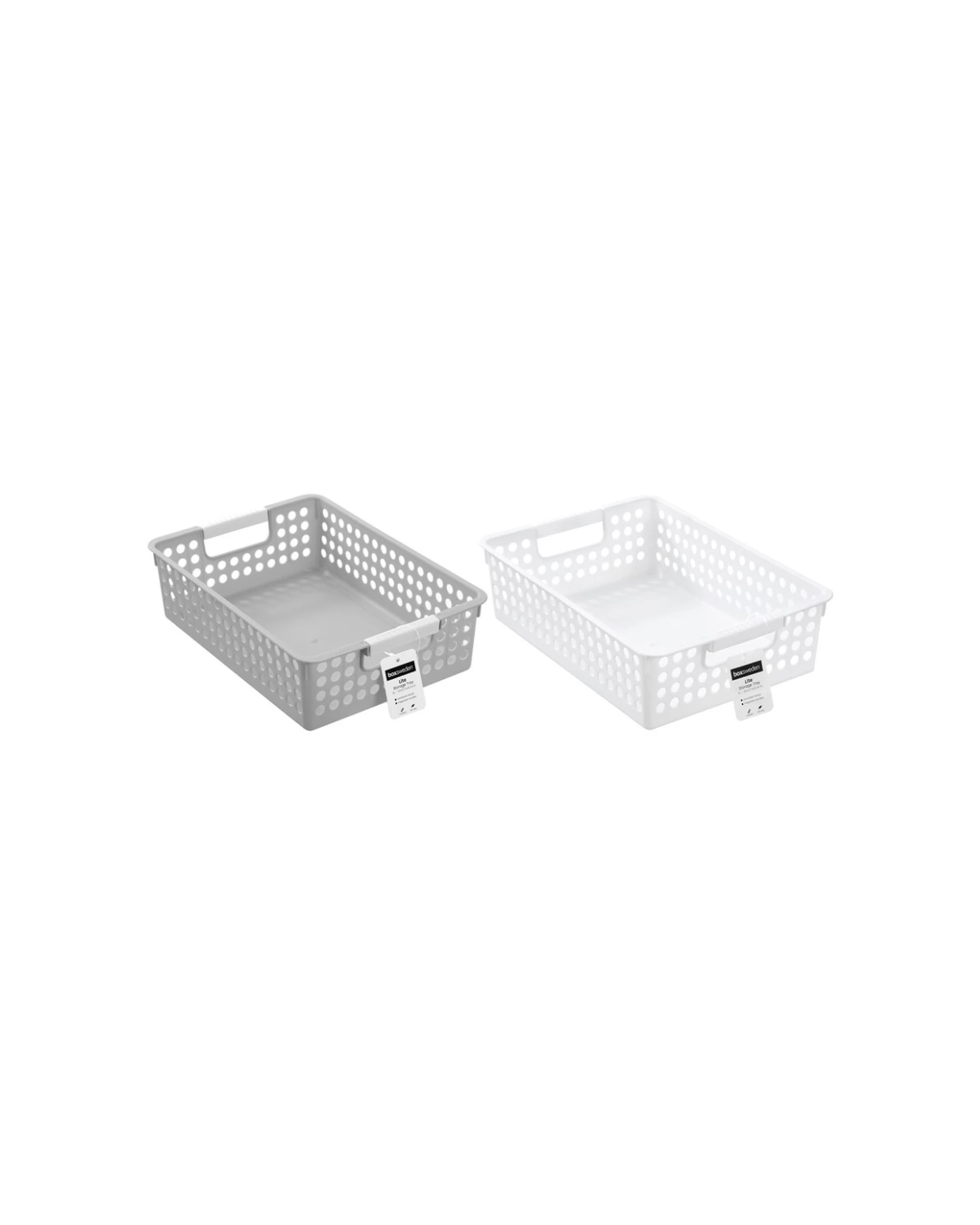 3 Boxsweden 9PK Lite Tray Home Organiser Storage Container 3L - Assorted, 3 of 8