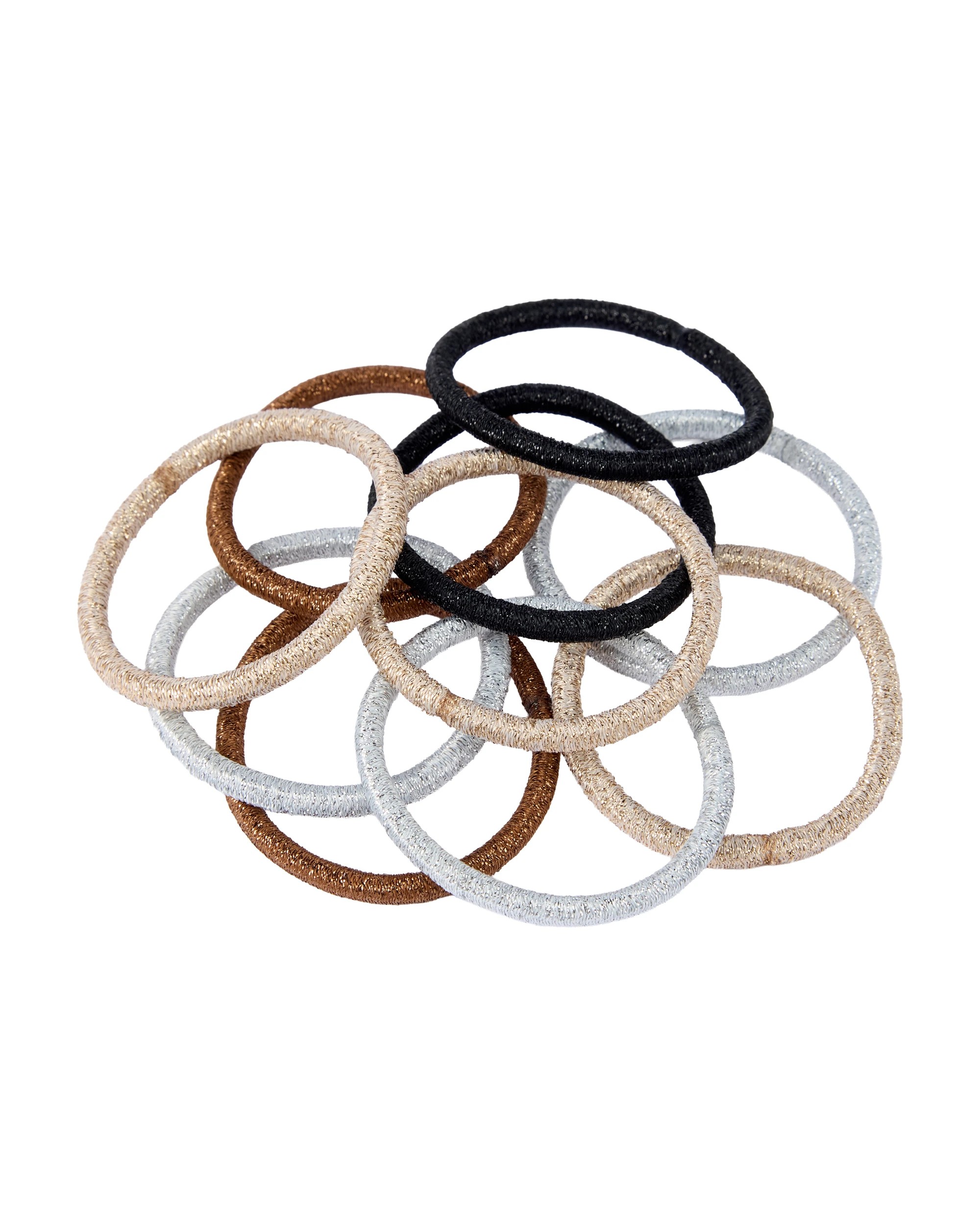 5 OXX Haircare 40 Piece Hair Elastics and Clips Pack, 5 of 7