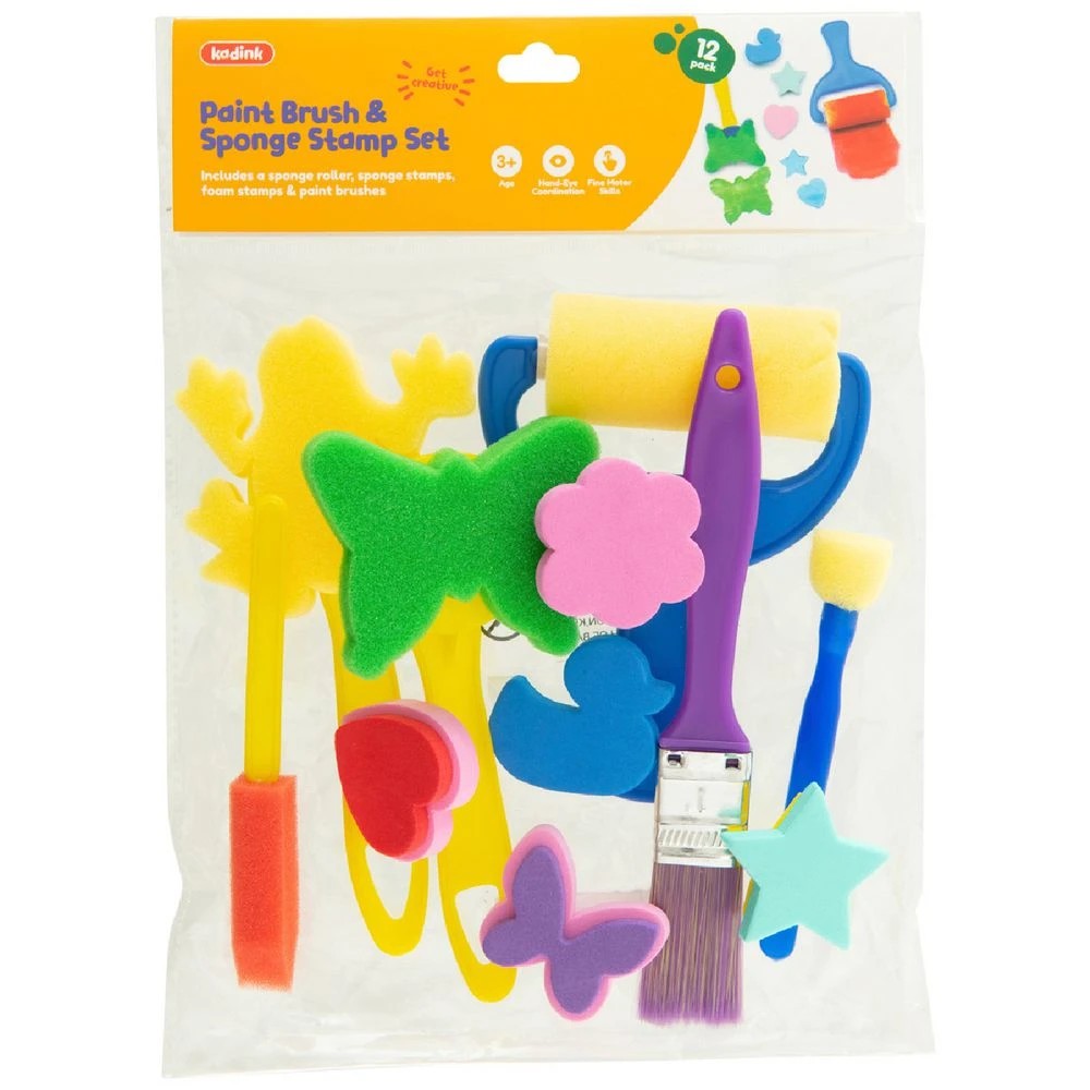 1 Kadink Brush, Sponge and Stamp Set 12 Pack, 1 of 3