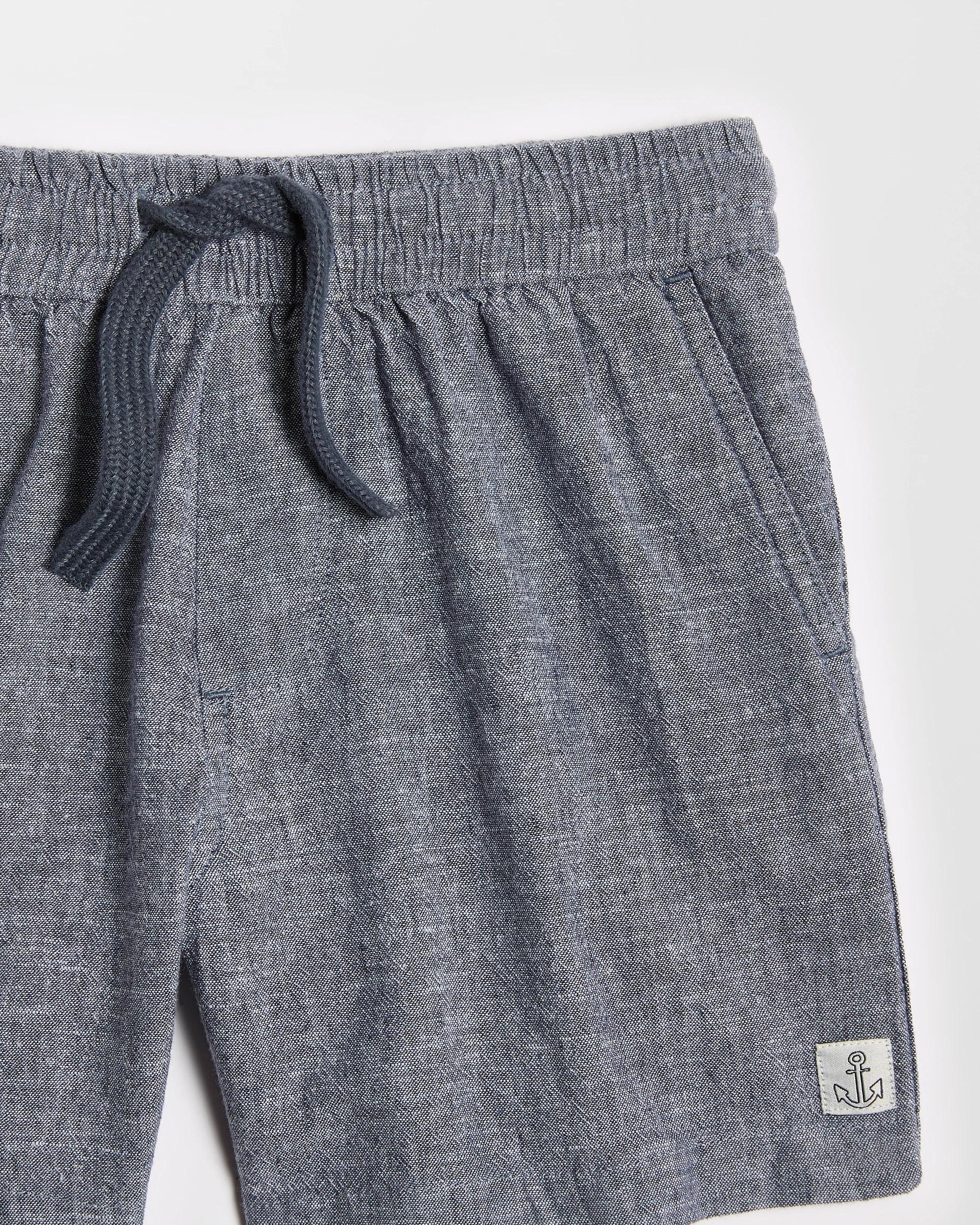 2 Target Chambray Shorts NAVY, 2 of 3