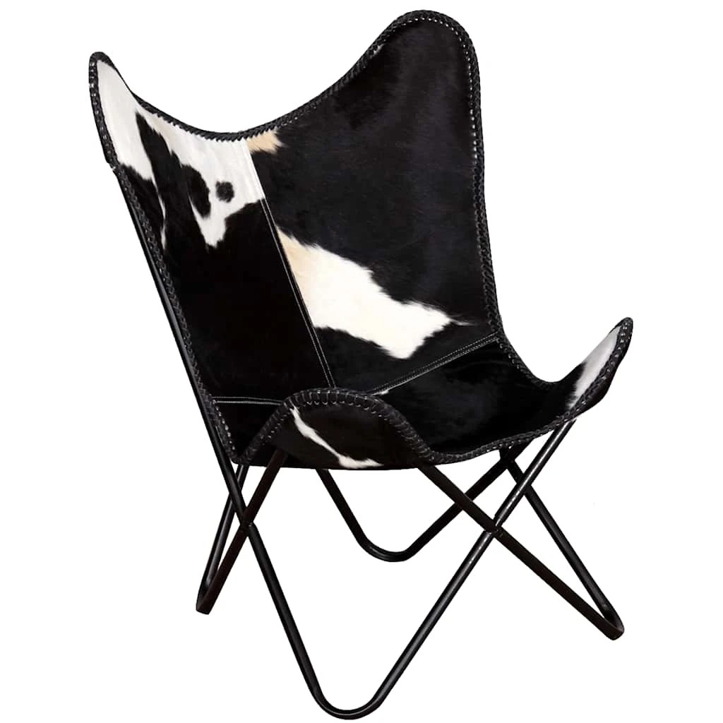 1 vidaXL butterfly chair Foldable - Black, 1 of 9