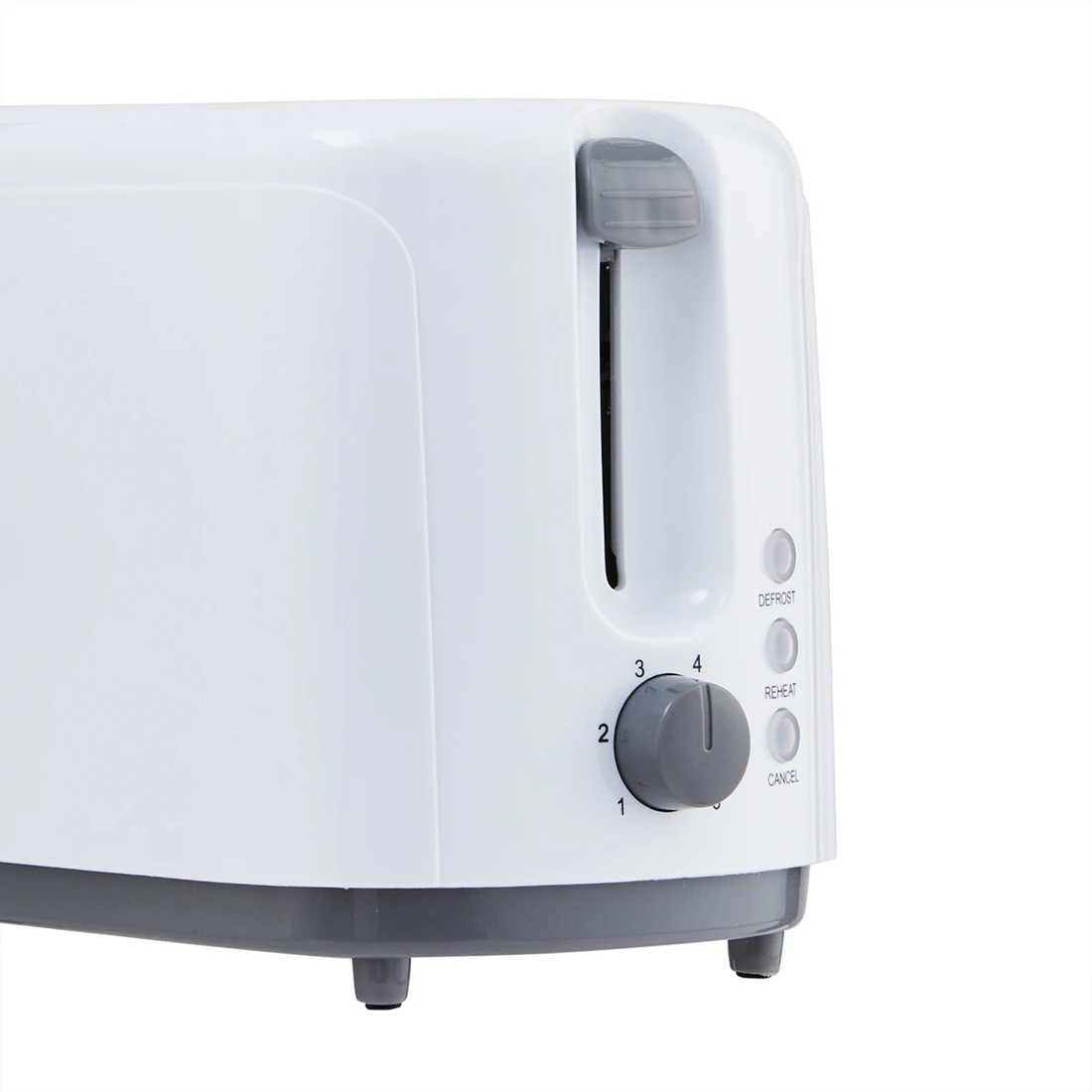2 2 Slice Toaster - White, 2 of 6