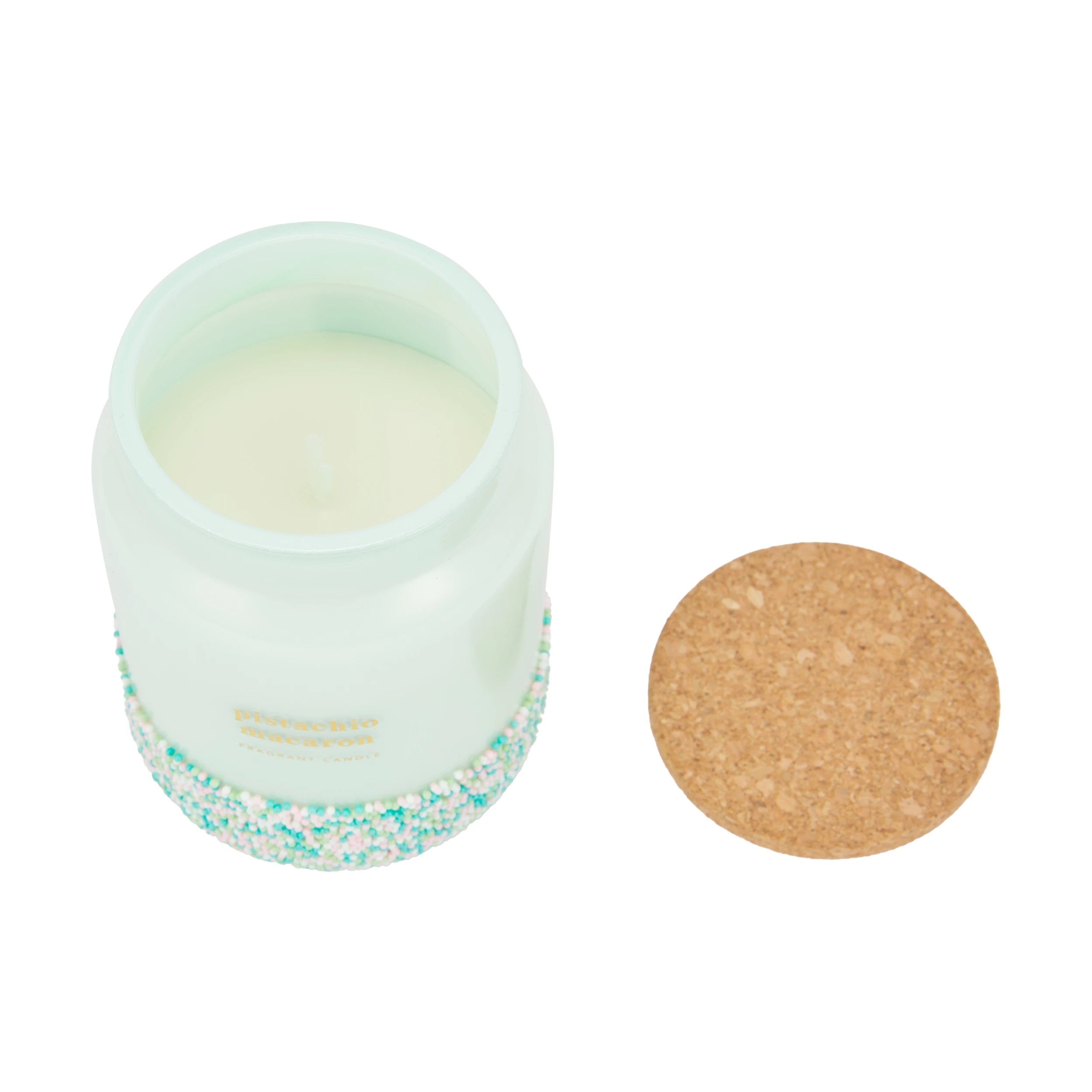 4 Sprinkles Pistachio Macaron Fragrant Candle, 4 of 4
