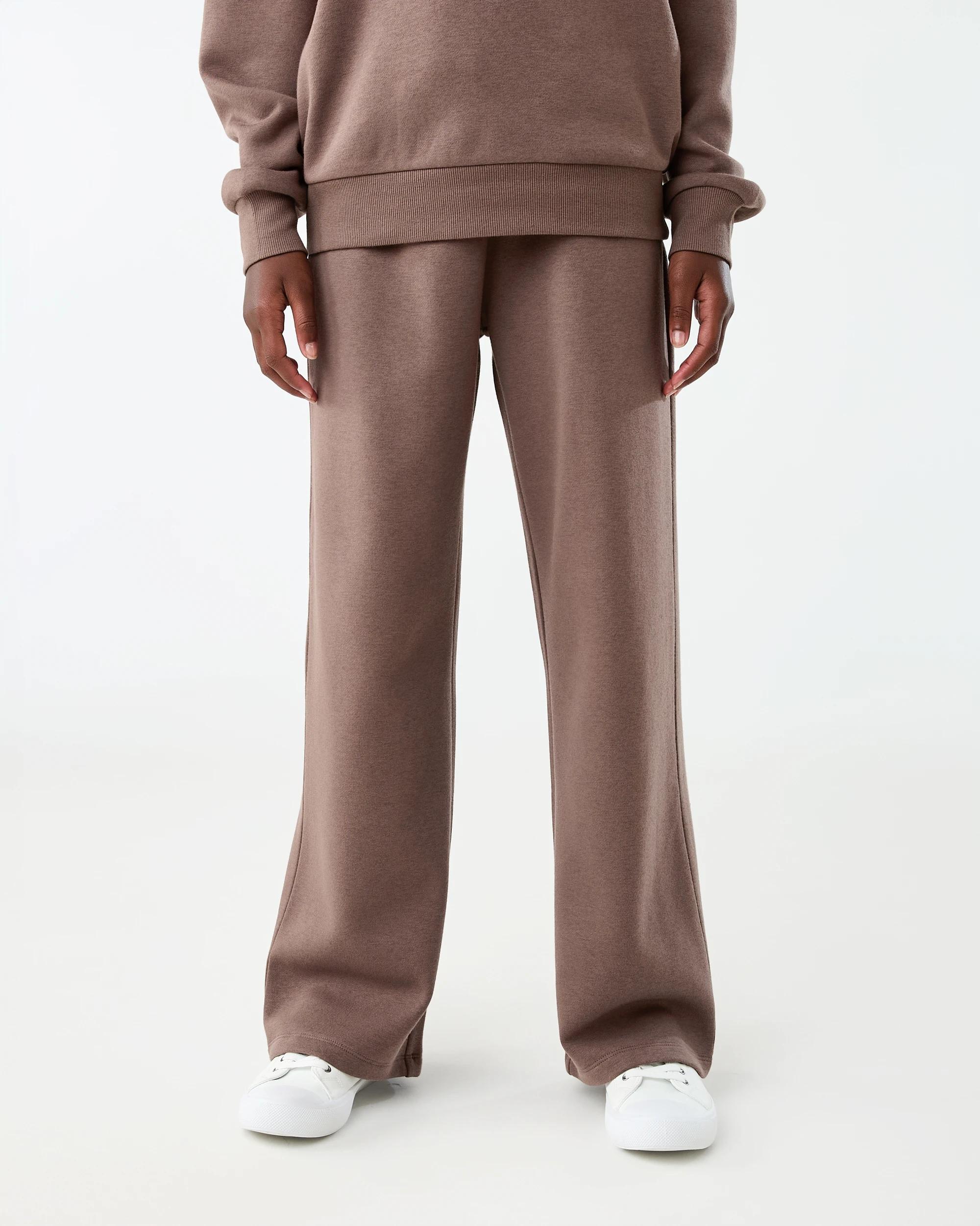 1 Wide Leg Trackpants Brn Coffee, 1 of 5