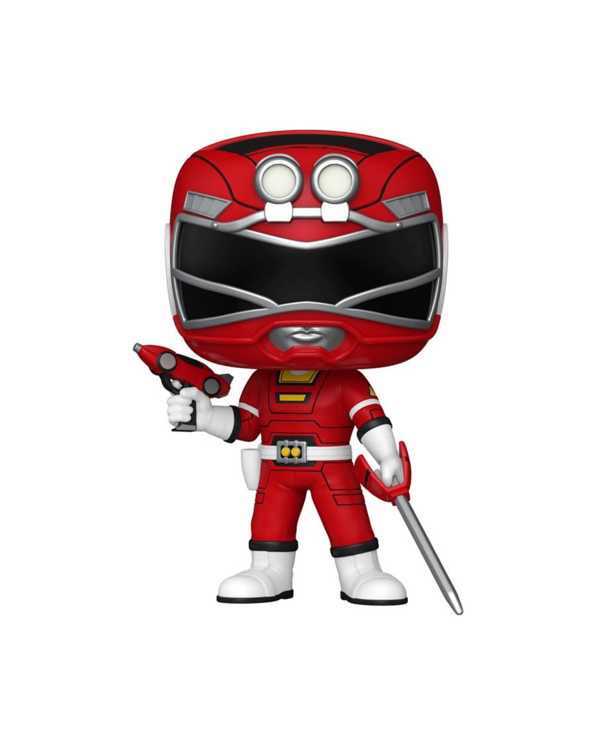2 Power Rangers Turbo Red Turbo Ranger Funko POP! Vinyl, 2 of 3
