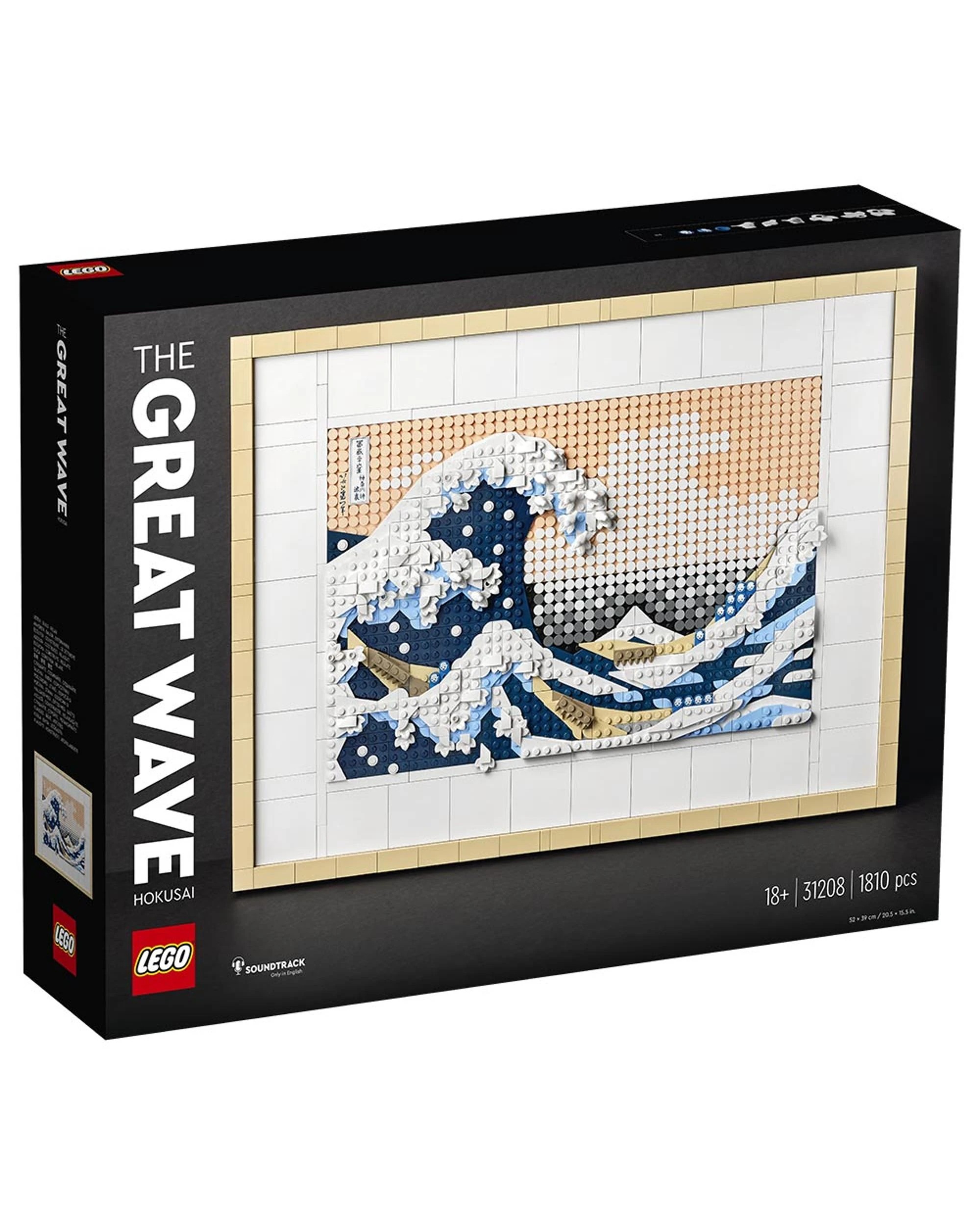 1 The LEGO Group LEGO Art Hokusai The Great Wave - 31208, 1 of 7