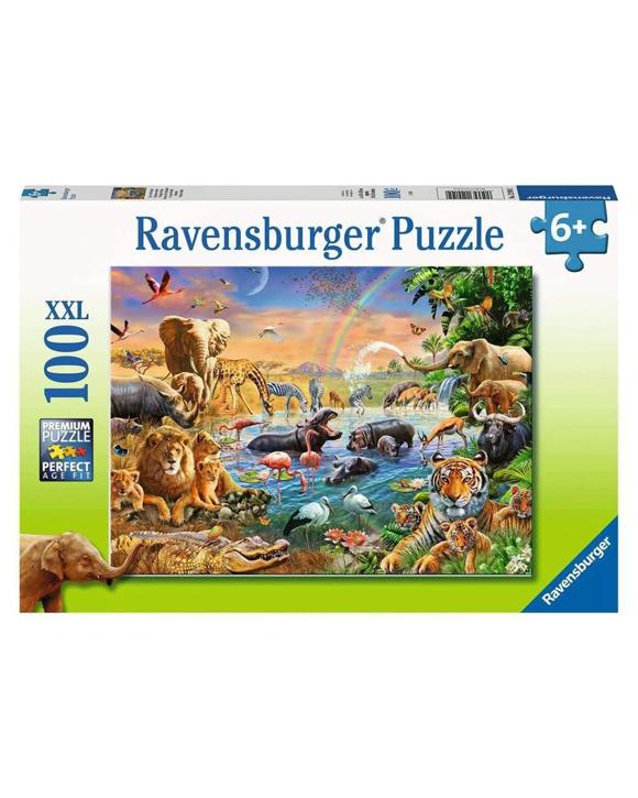 Ravensburger Savannah Jungle Waterhole 100 Piece XXL Jigsaw Puzzle