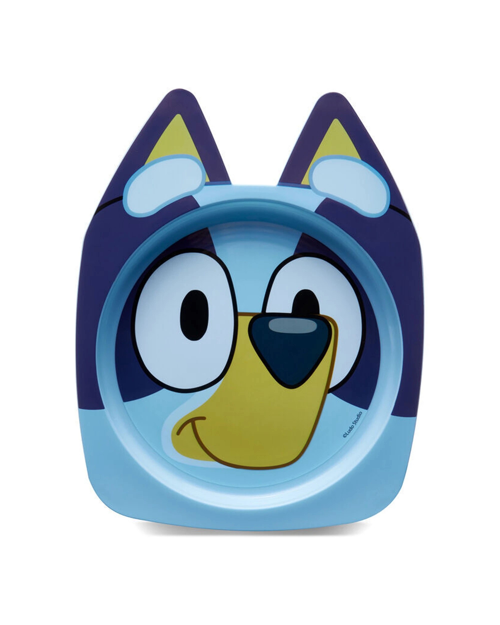2 The First Years Bluey Character Children's Plate with Suction Base BPA Free 4PK - Blue, 2 of 7