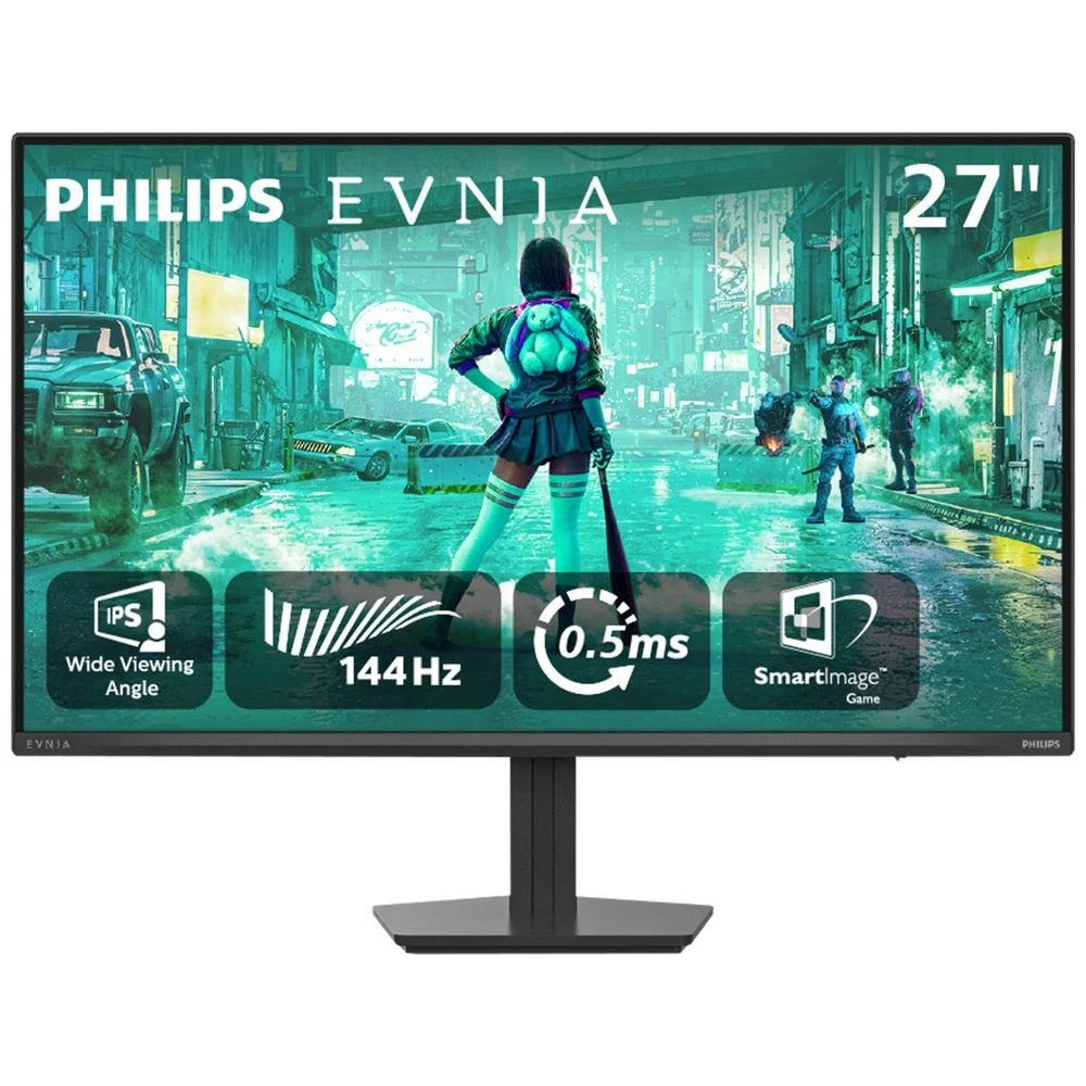 1 Phillips Evnia 27" FHD 144Hz Monitor, 1 of 7