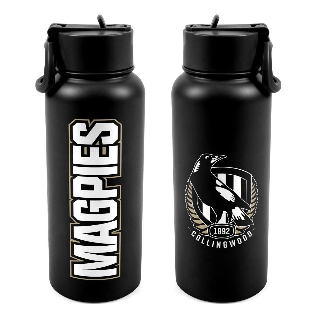 1 960ml AFL Collingwood Magpies Drink Bottle