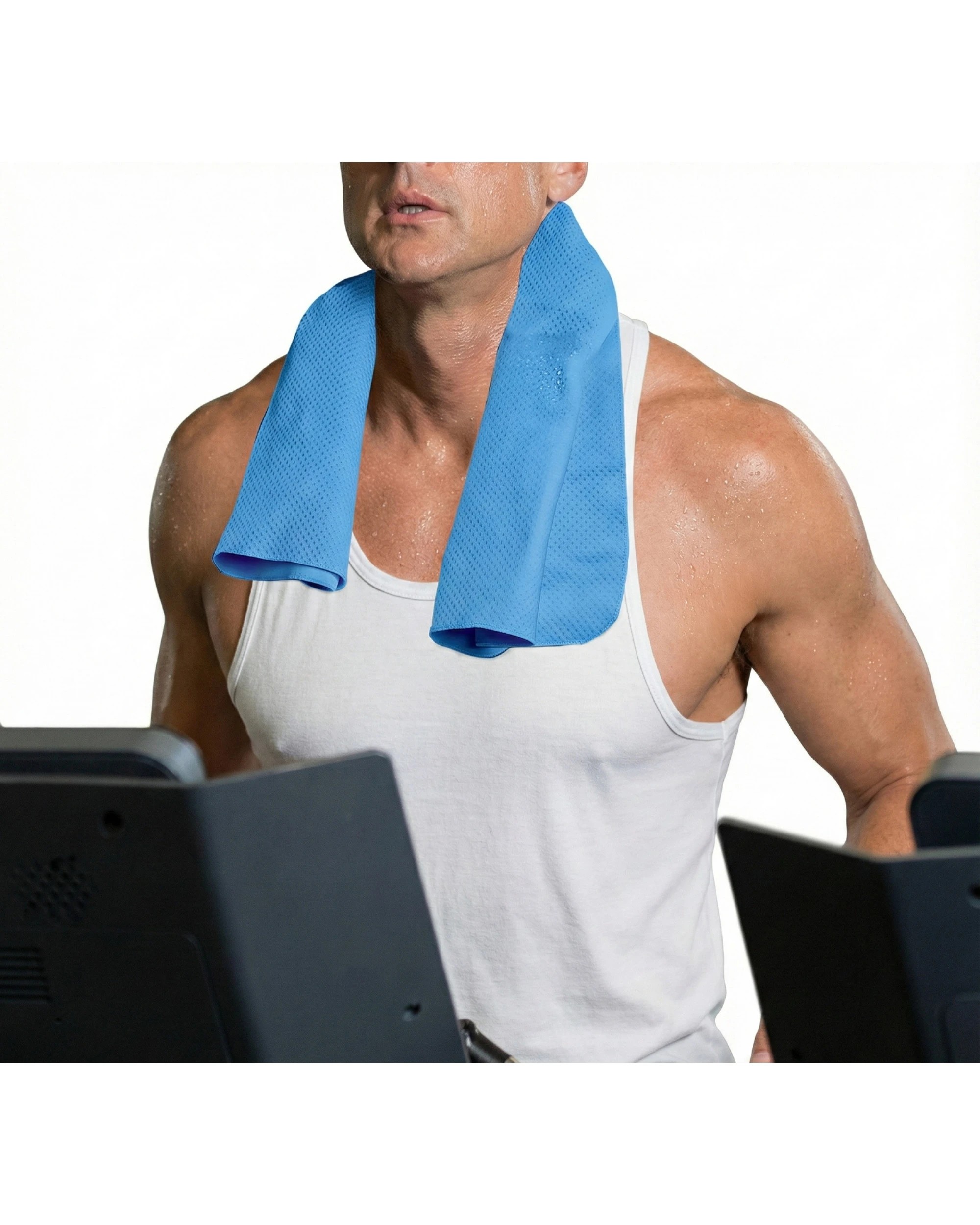 2 BR Sports 3x INSTANT COOLING TOWEL UPF 50+ Ice Cold Sport Sweat Absorbing Leisure 66x43, 2 of 4