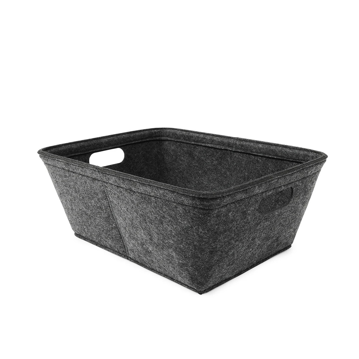 2 Felt Tub - Small, Charcoal, 2 of 10