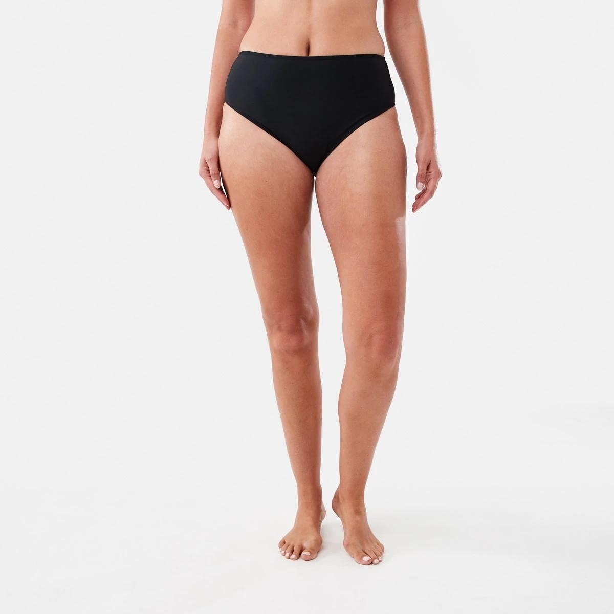 1 High Waisted Bikini Briefs BLACK, 1 of 6