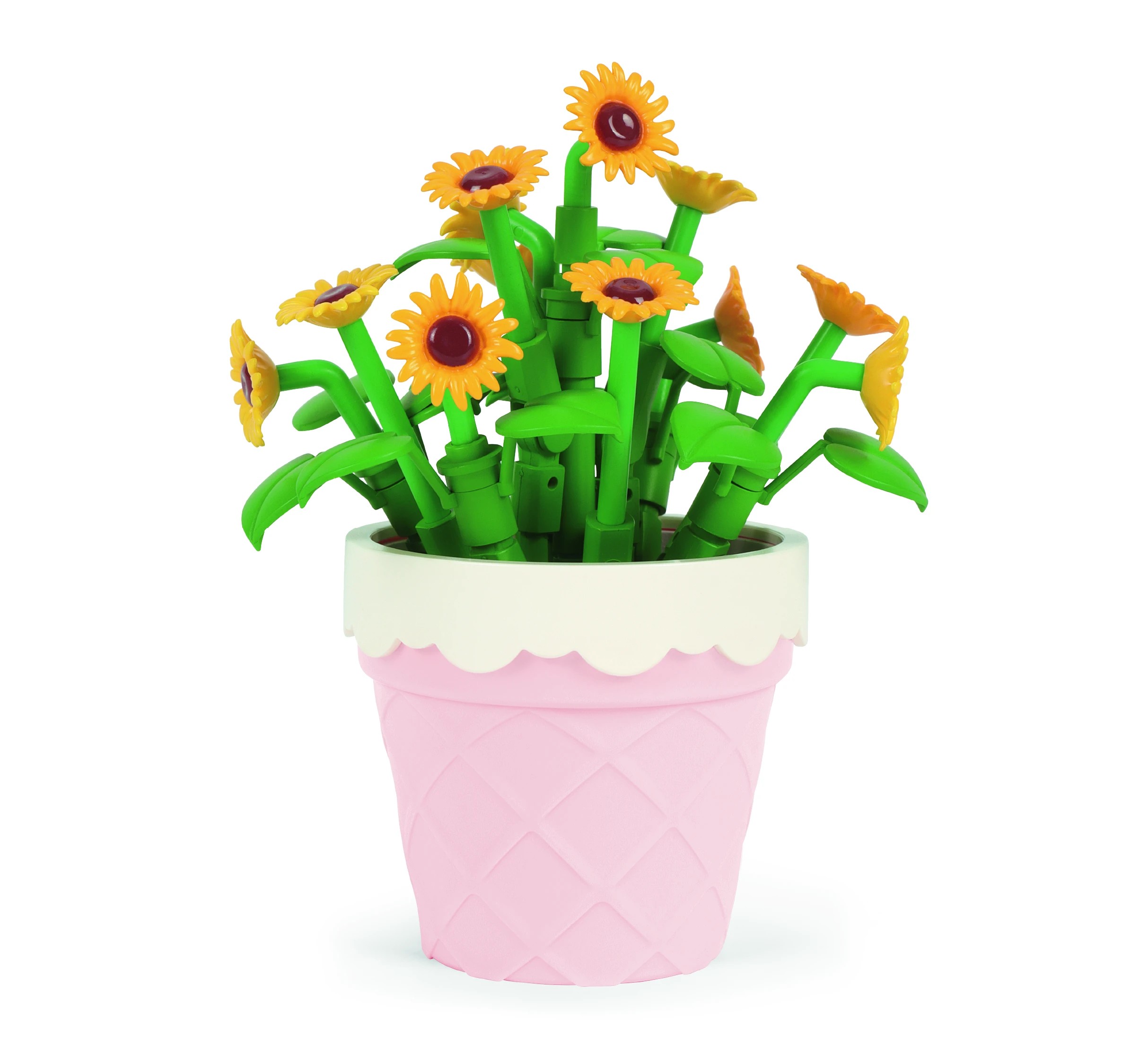 4 Mini Blocks Flower Series: Flower Pot - Assorted, 4 of 5