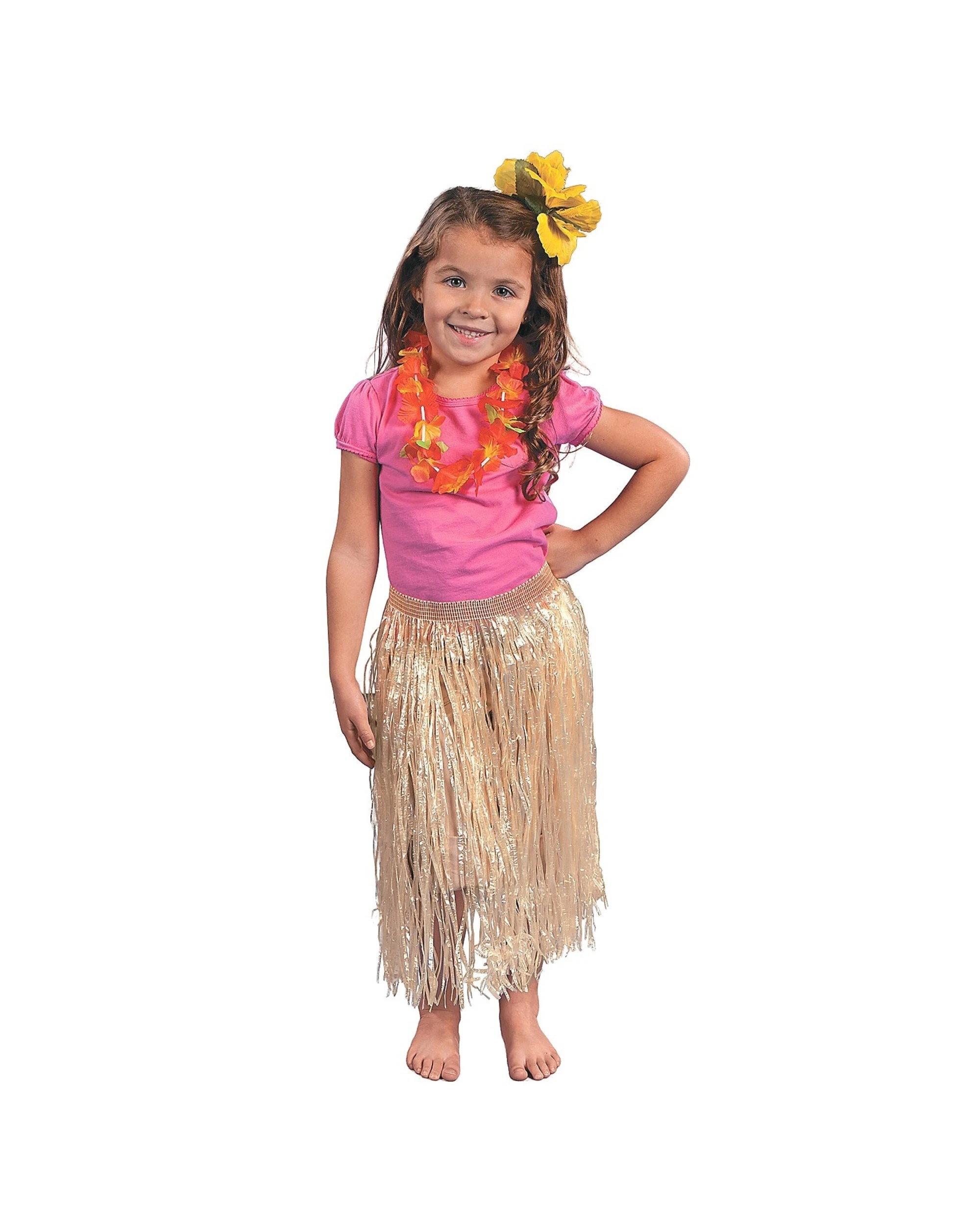 2 Partyrama Child Hawaiian Hula Skirt - Childs, 2 of 2
