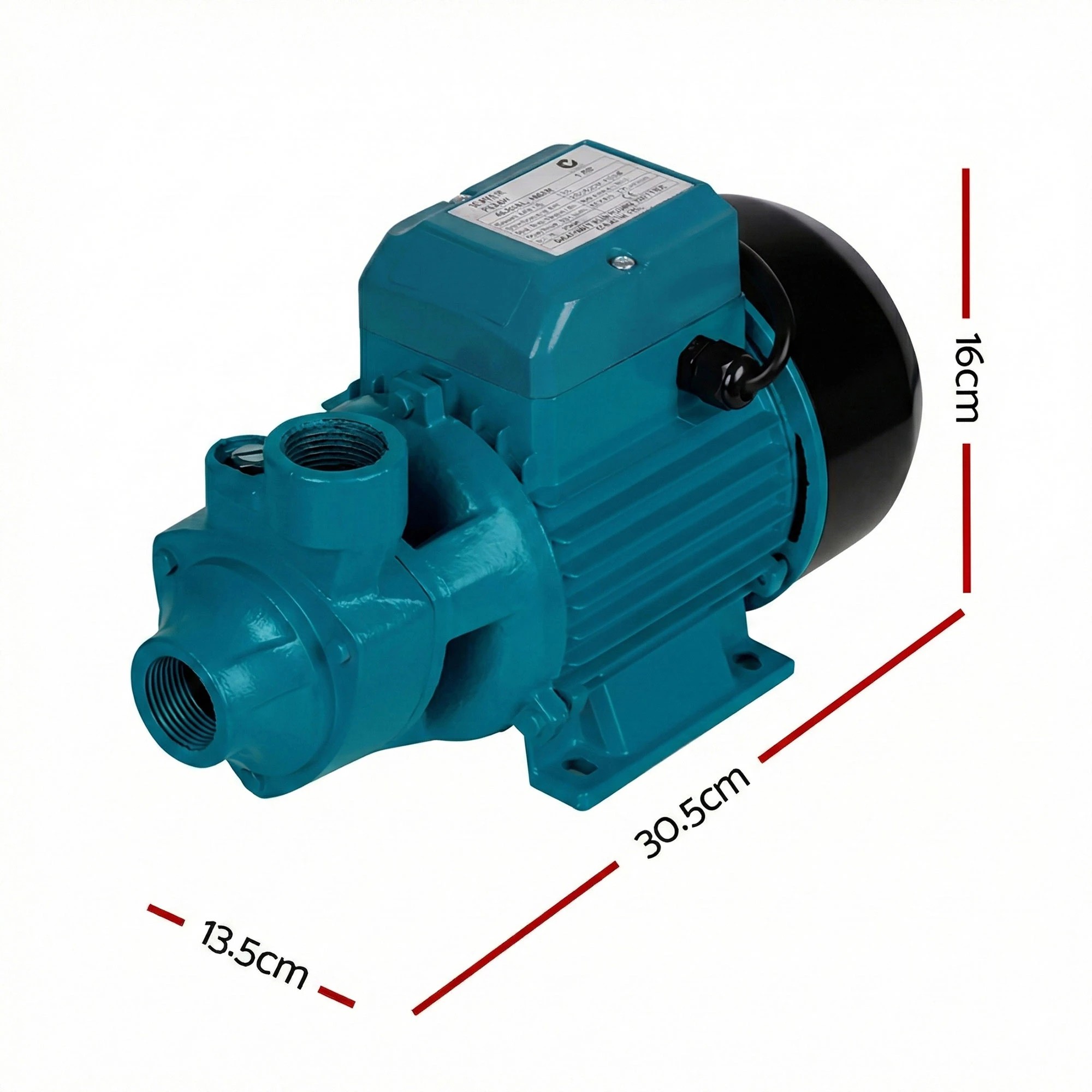 2 Giantz Peripheral Water Pump Garden Boiler Car Wash Auto Irrigation House QB80 - Multi, 2 of 4