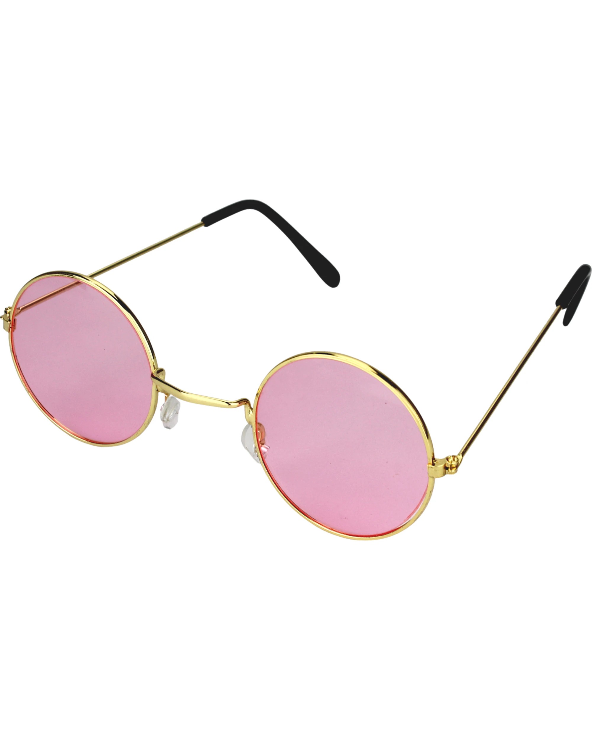 2 JD Party Kids Pink Round Hippie Glasses - One Size - Pink, 2 of 2