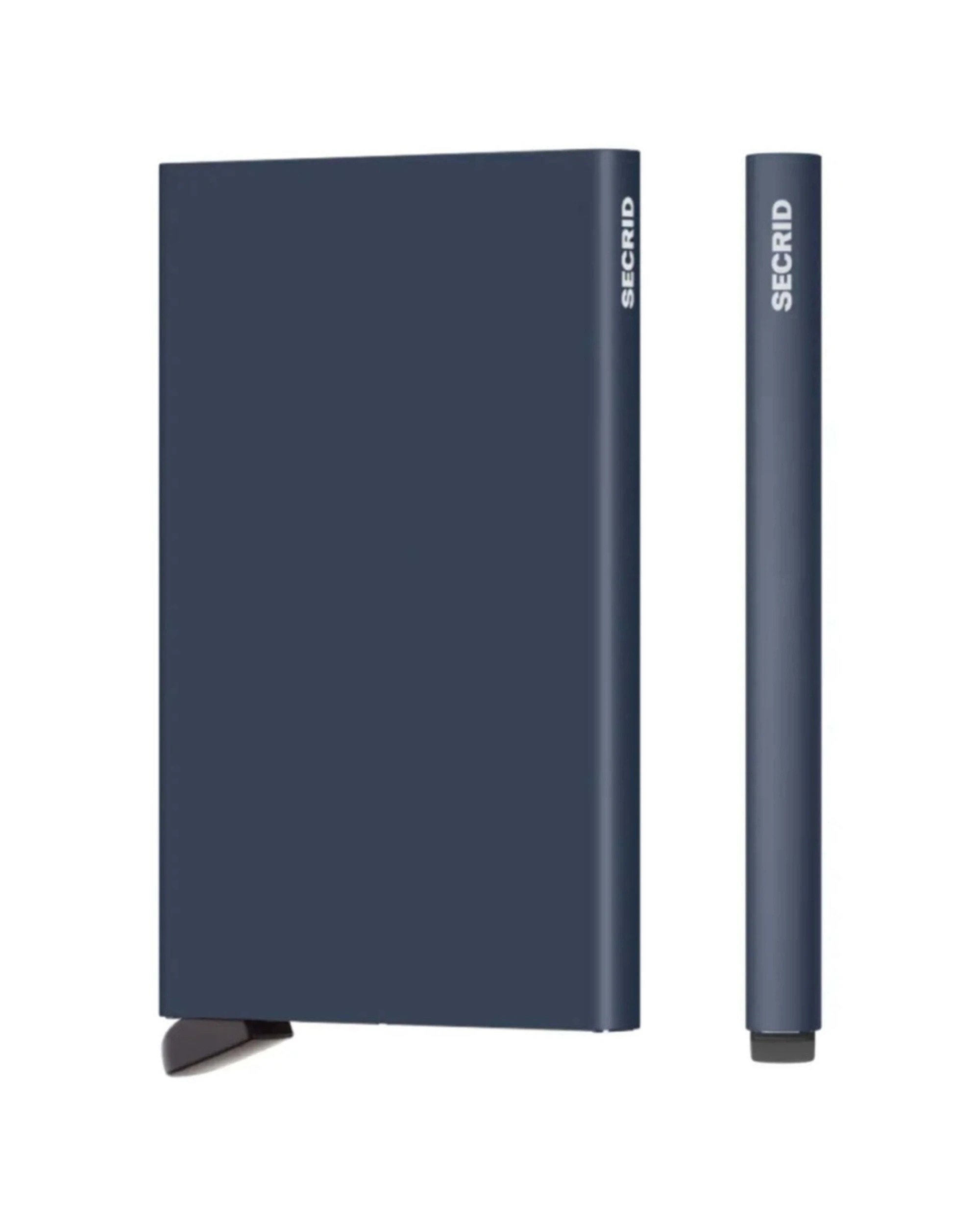 1 Secrid Cardprotector Compact RFID Aluminium Cards Wallet Navy - Blue, 1 of 2