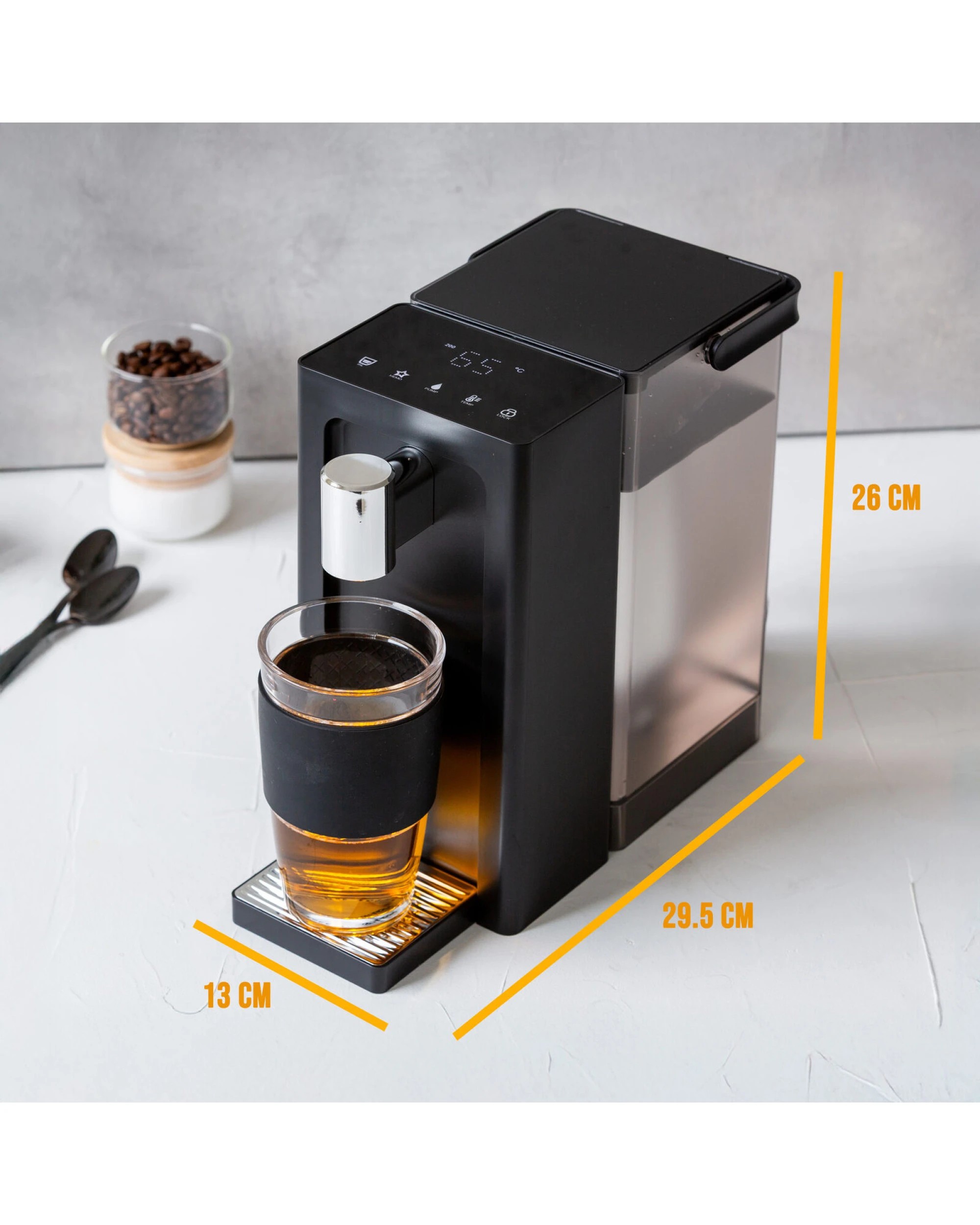 3 Healthy Choice Instant Hot Water Dispenser 3L - One-Touch Operation with Adjustable Temperature & Cup Sizes, 3 of 9