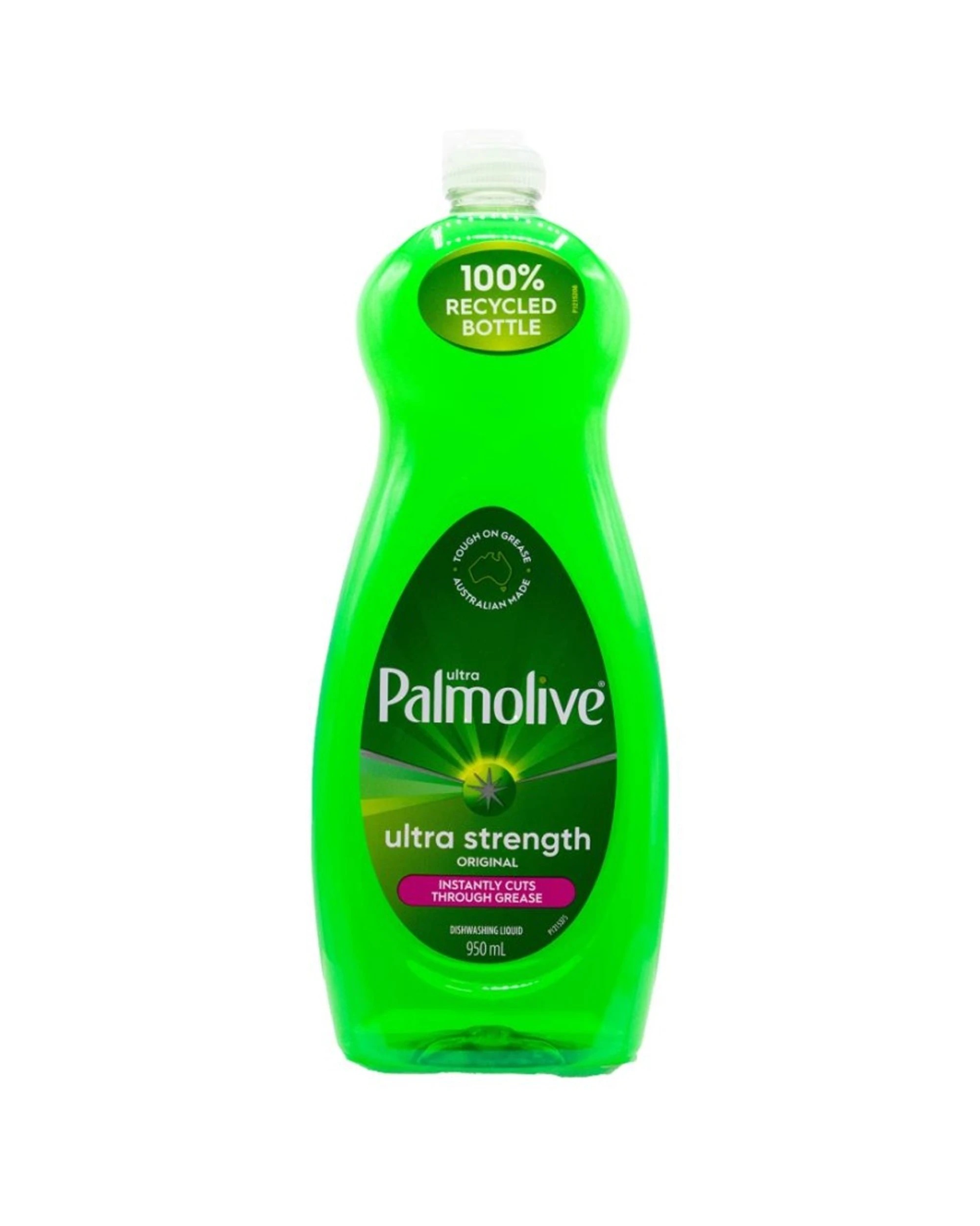 2 Palmolive 8PK Ultra Strength Cuts Grease Dishwashing Liquid 950ml - Green, 2 of 4