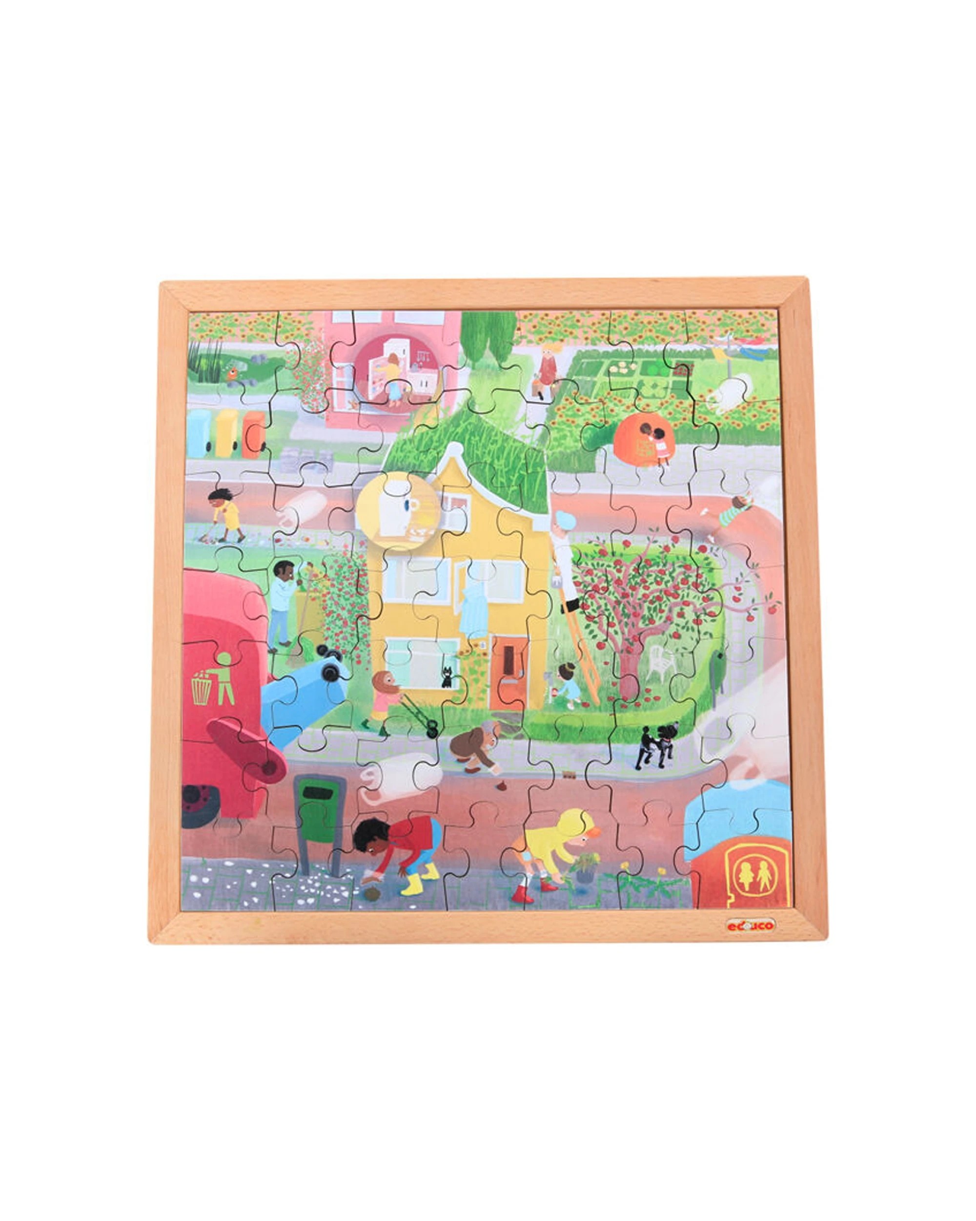 1 EDUCO Vocabulary Puzzle Educational Puzzle Kids Vocabulary Mixed Size 3YPlus - Multi, 1 of 3