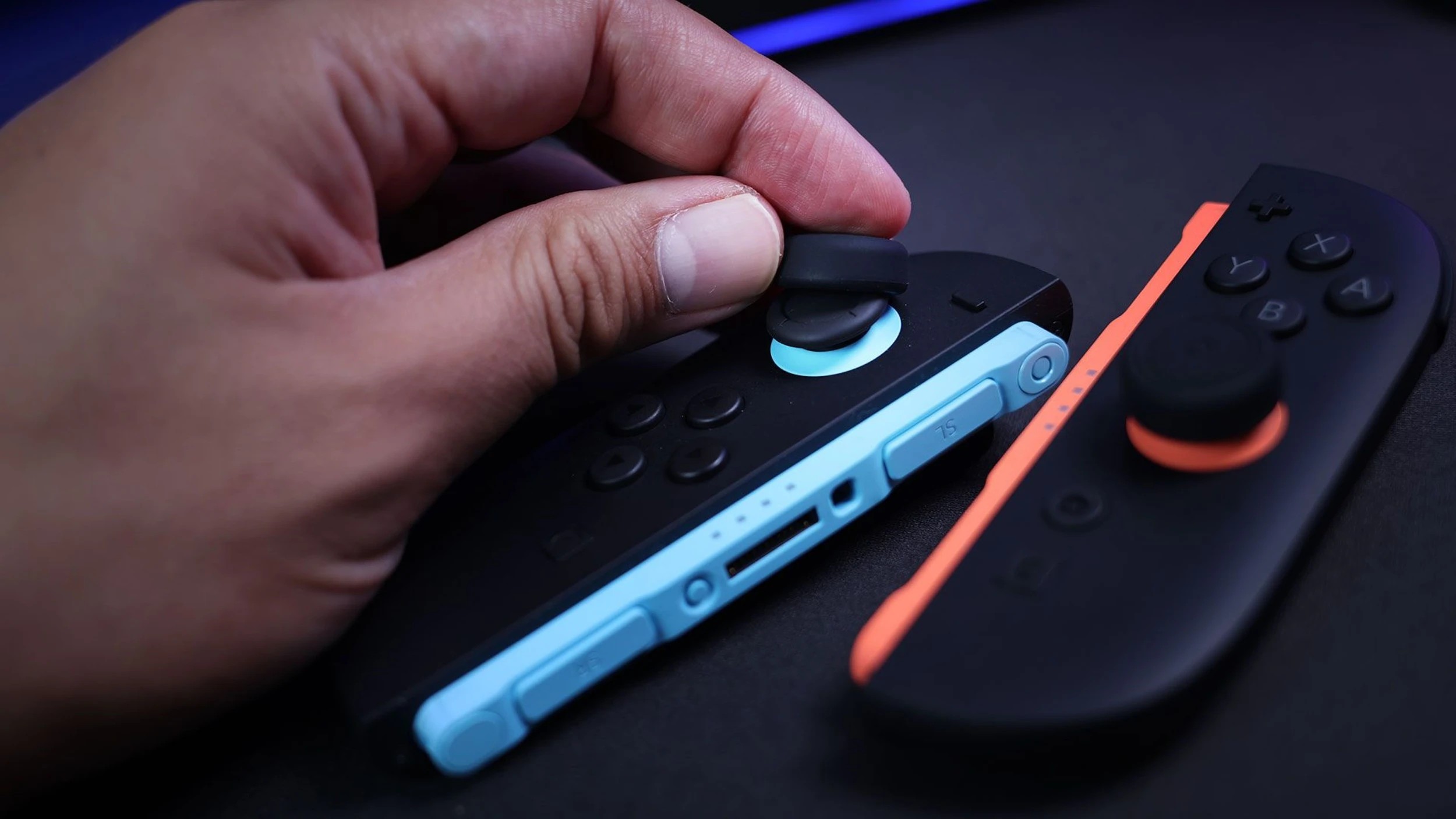 6 Powerwave Pro Thumb Grips - Nintendo Switch 2
 - Black, 6 of 6