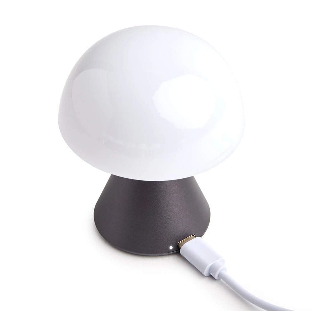 3 Lexon Mina Mini Led Lamp - Gunmetal - Metallic, 3 of 5