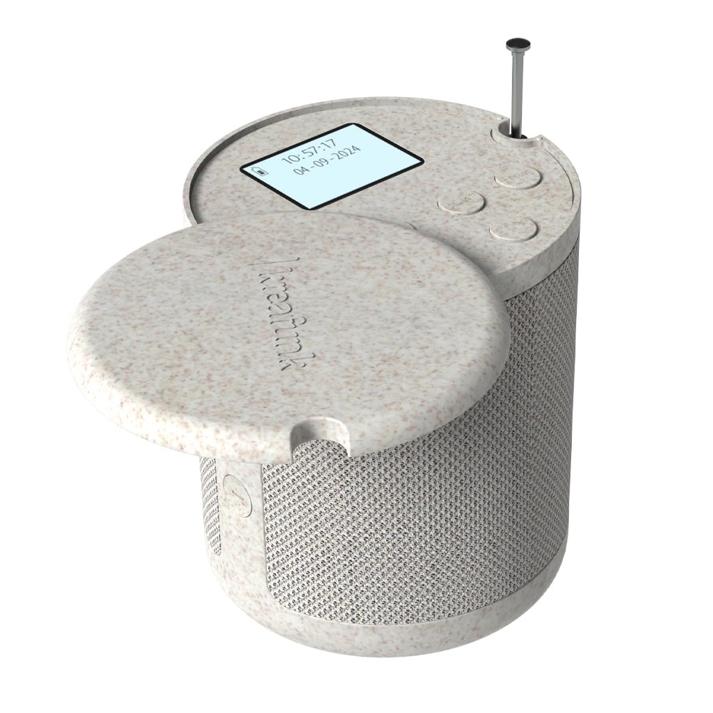 4 Kreafunk Dabbie Dab+/Fm Radio W/ Bluetooth - Wheat - Beige, 4 of 4