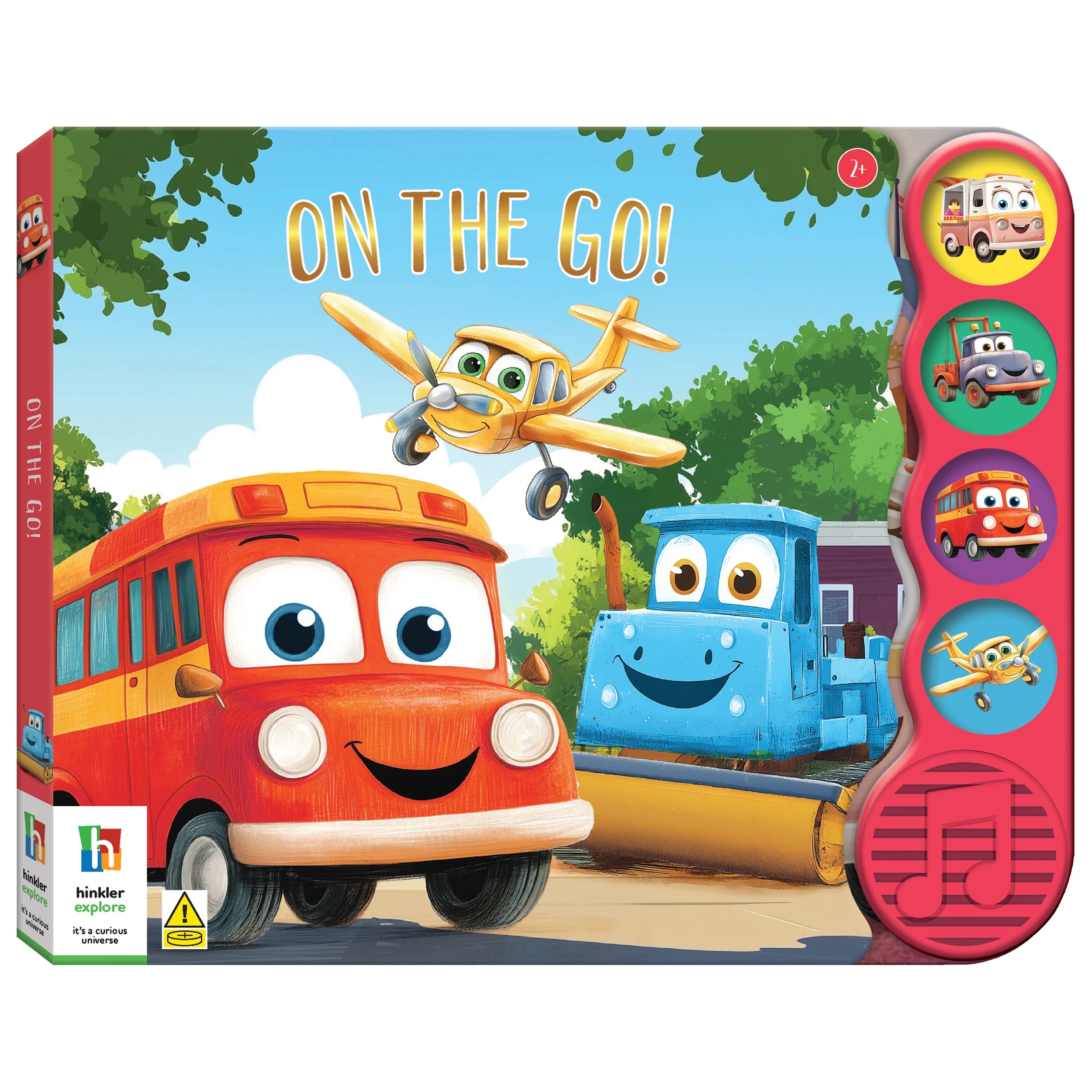 1 On the Go Vehicles: Sound Book, 1 of 6
